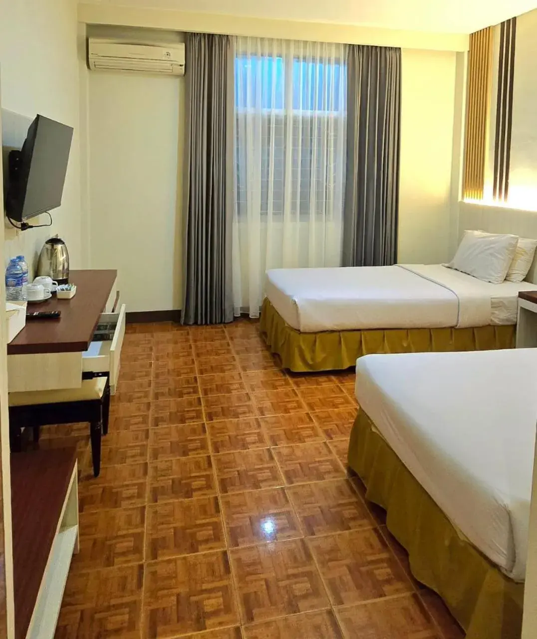 Bed in Soeltan Luxe Hotel Lampung Bed in Soeltan Luxe Hotel Lampung