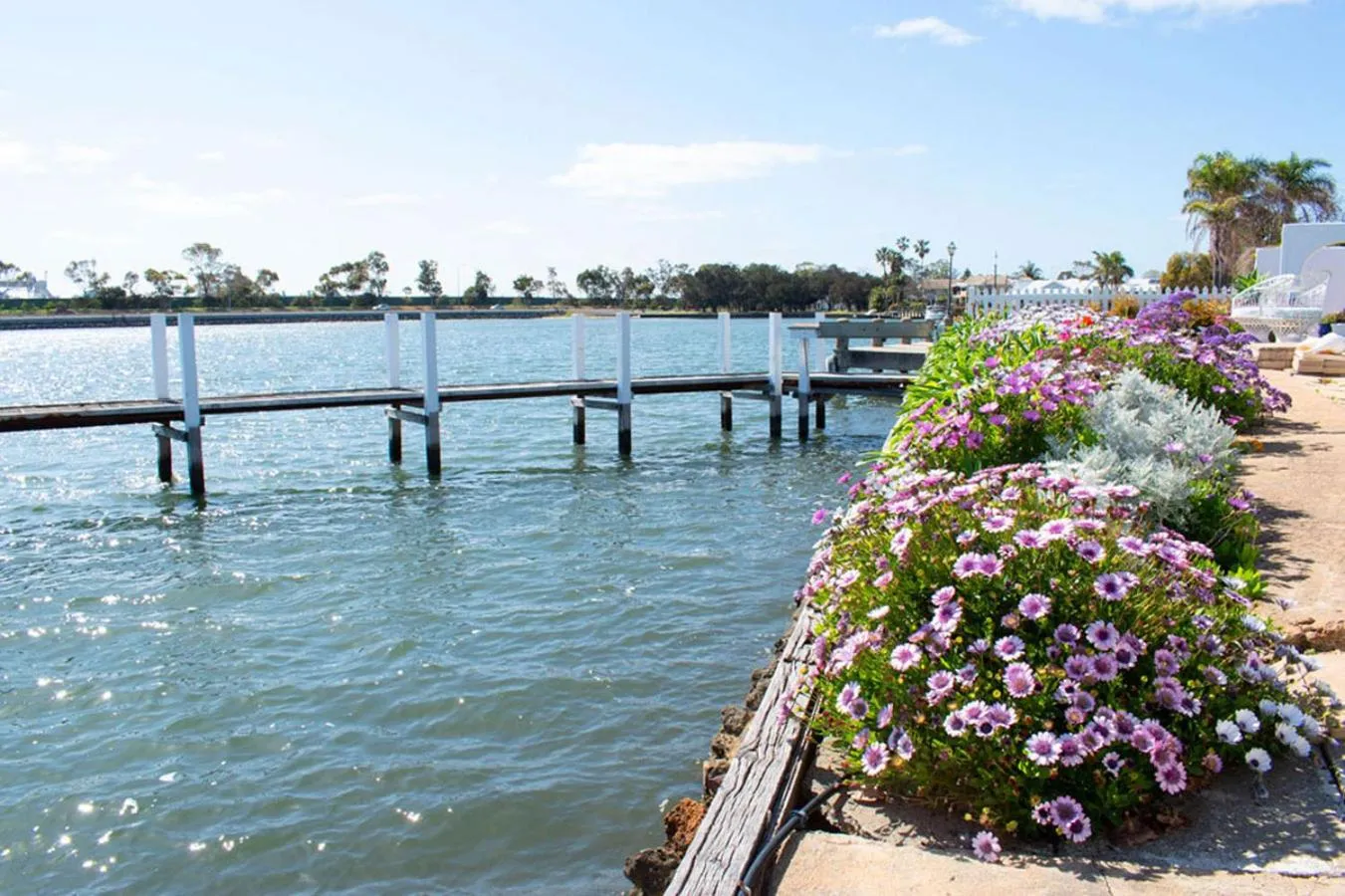 Garden in Boathouse Bunbury Bed & Breakfast