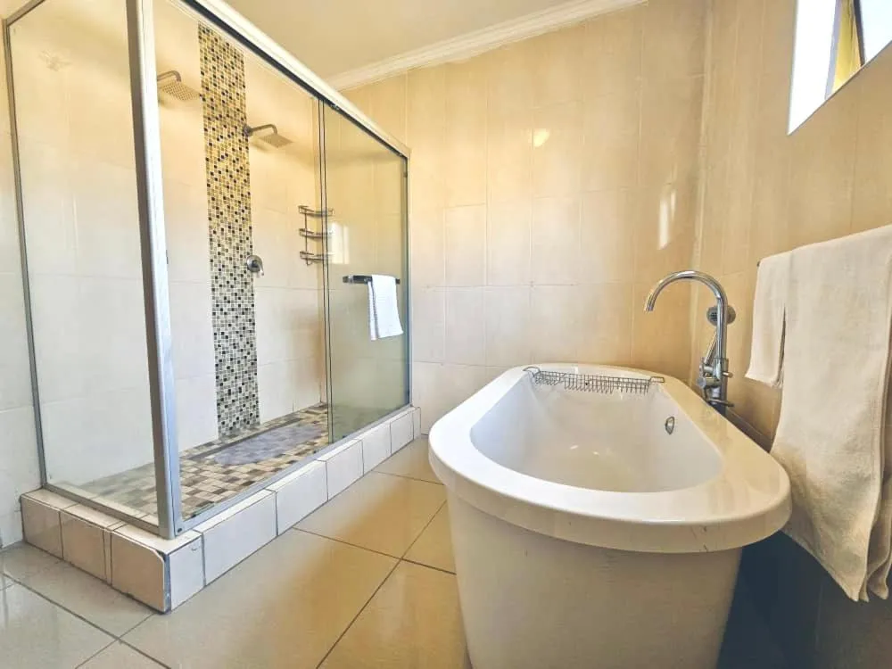 Shower in Maun Executive Inn