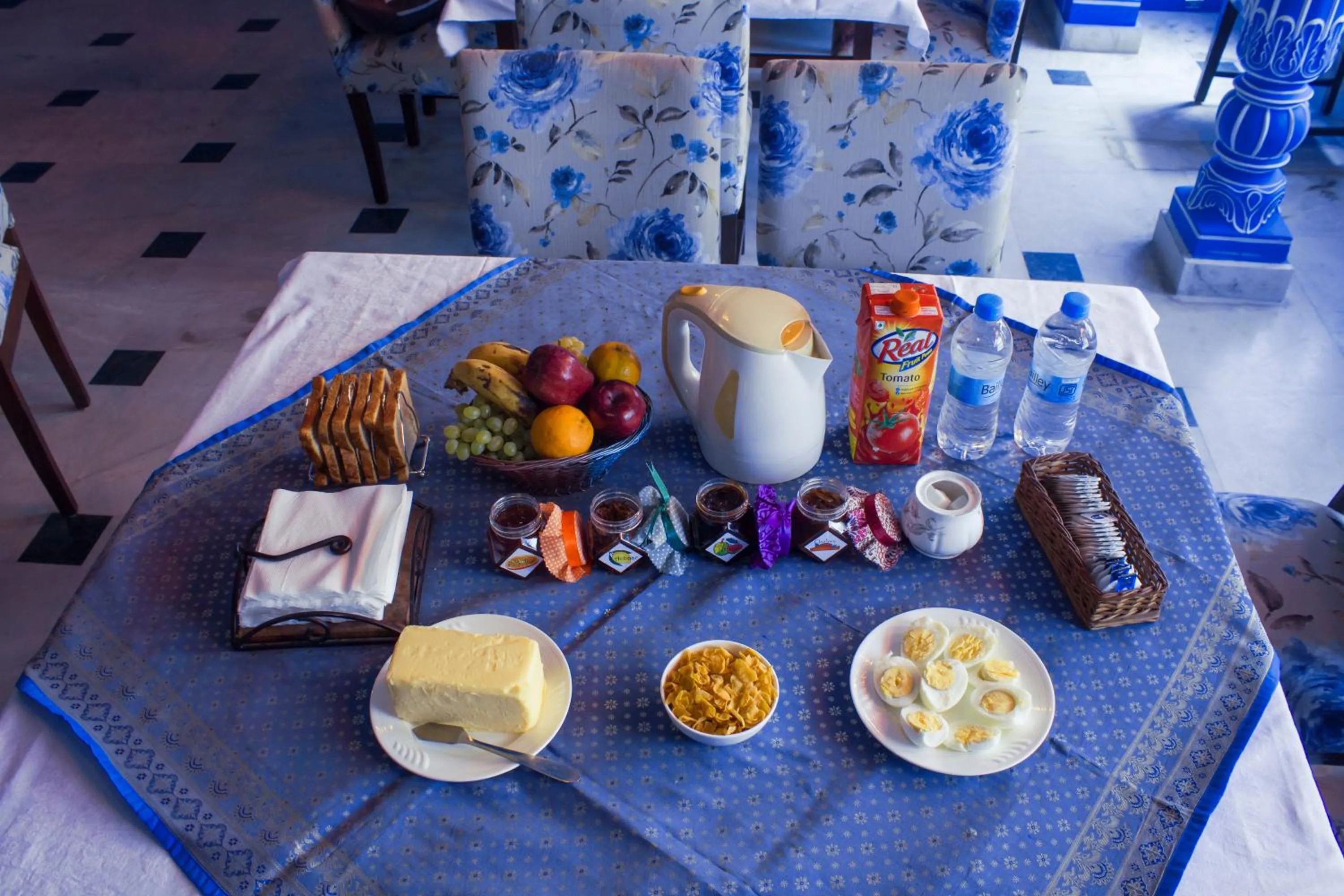 Breakfast in Haveli Kalwara - A Heritage Hotel