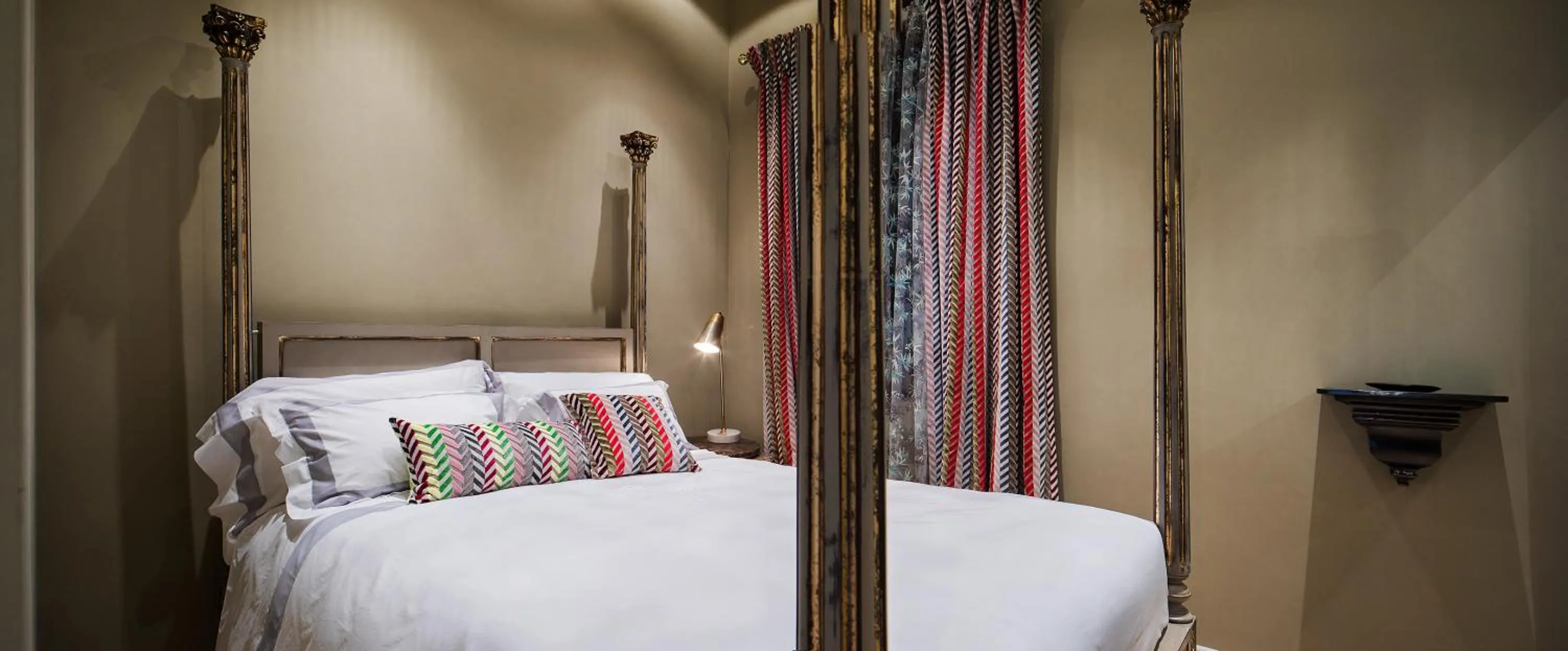 Bed in Hotel Heureka