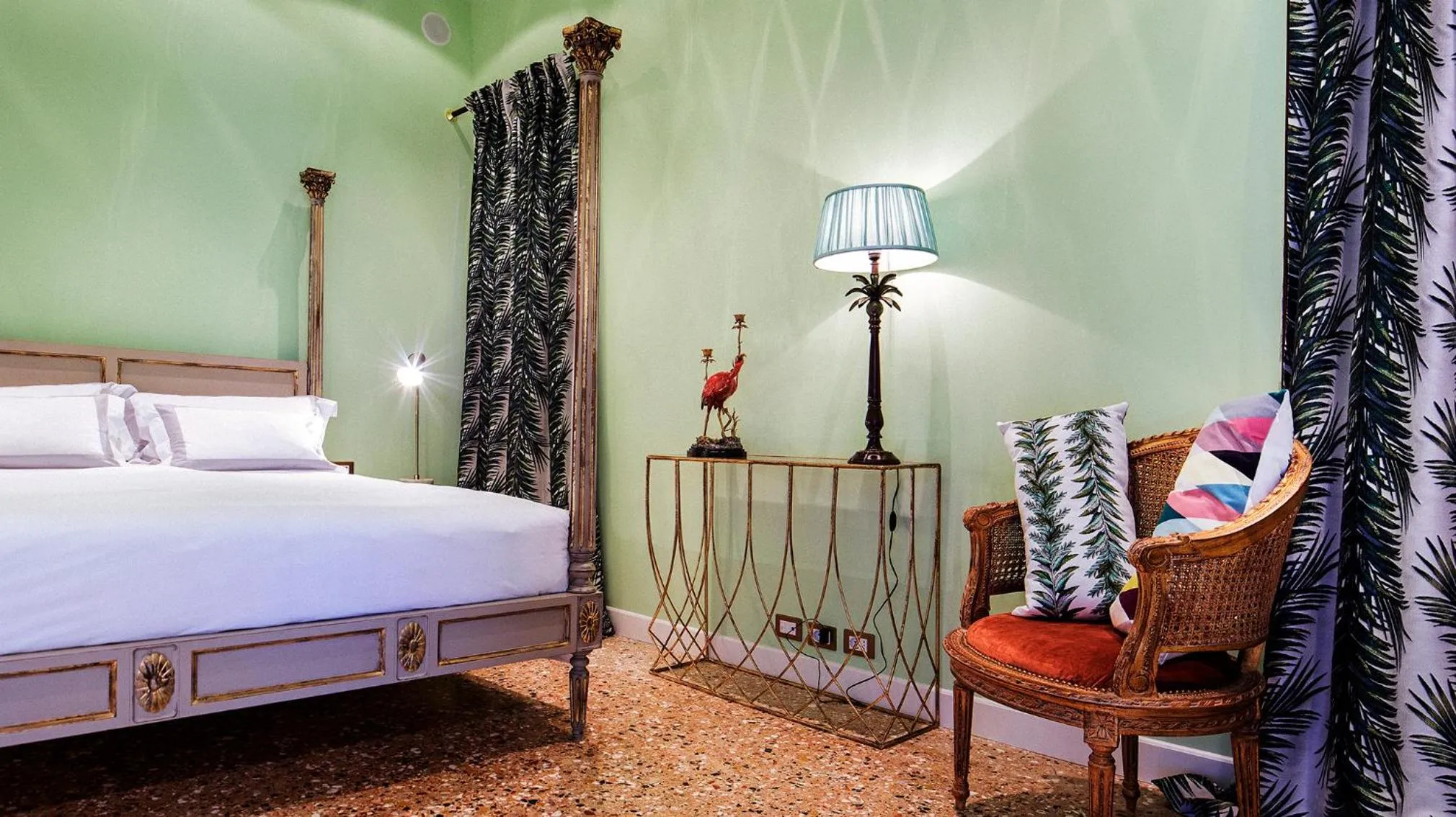 Bed in Hotel Heureka