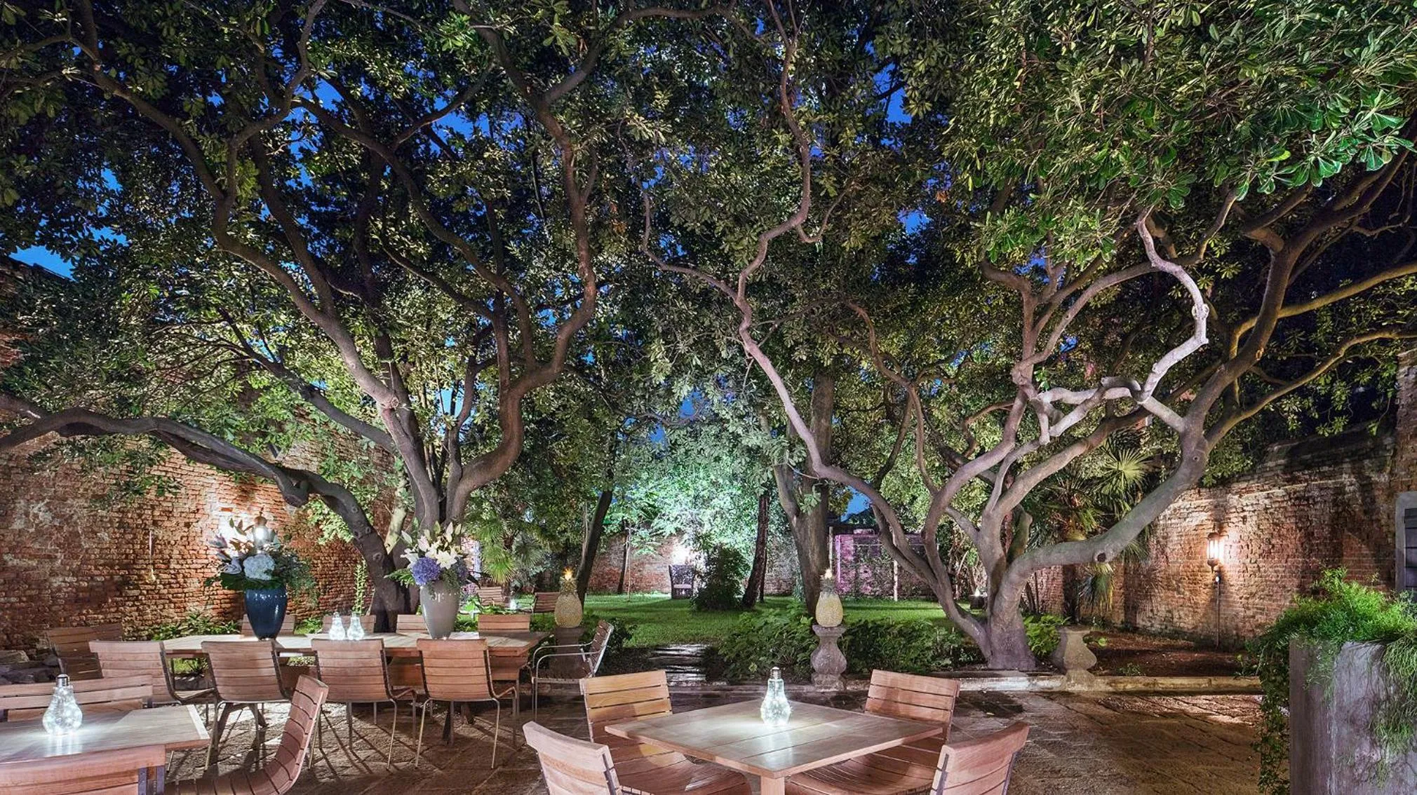 Garden in Hotel Heureka