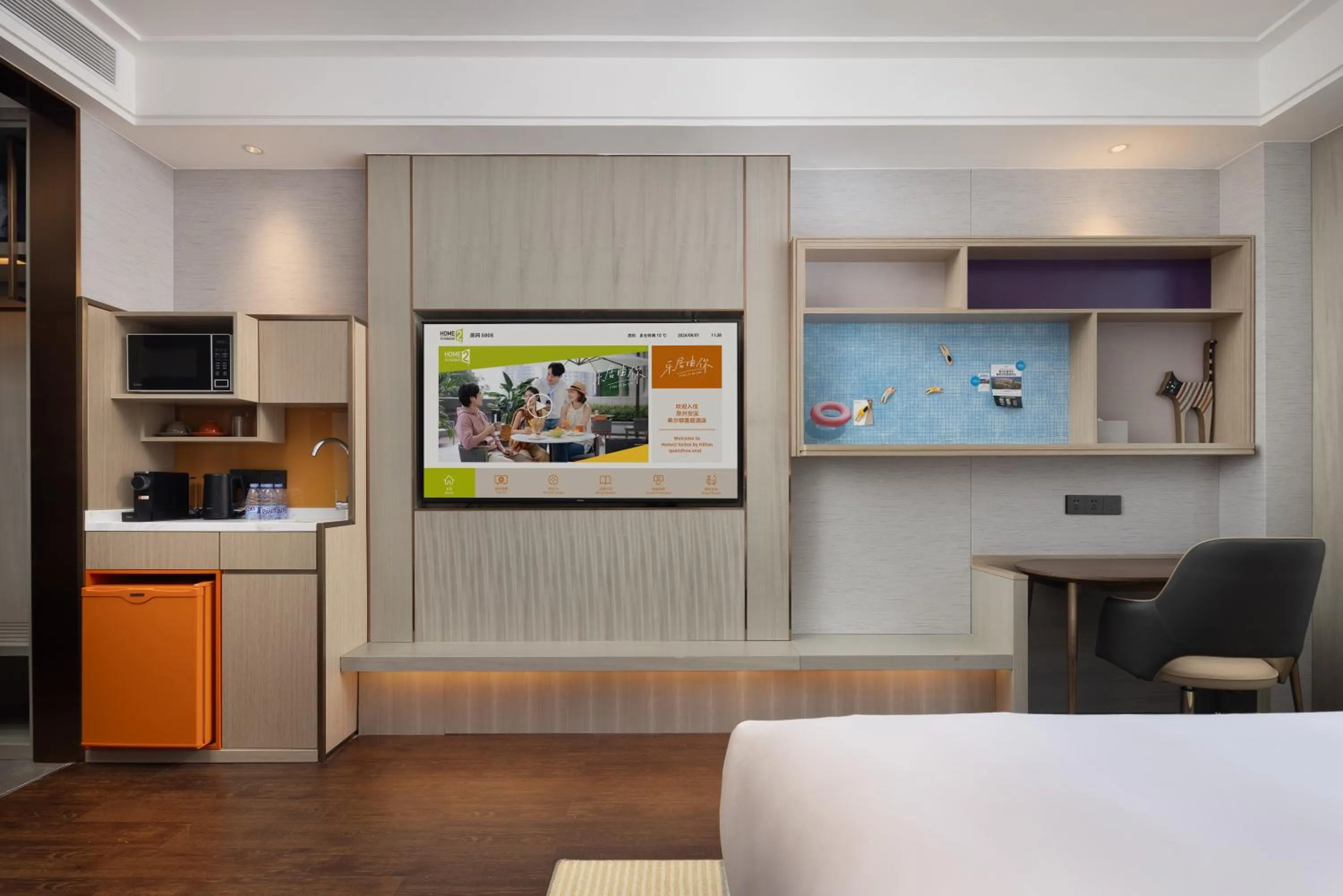Photo of the whole room in Home2 Suite by Hilton Quanzhou Anxi
