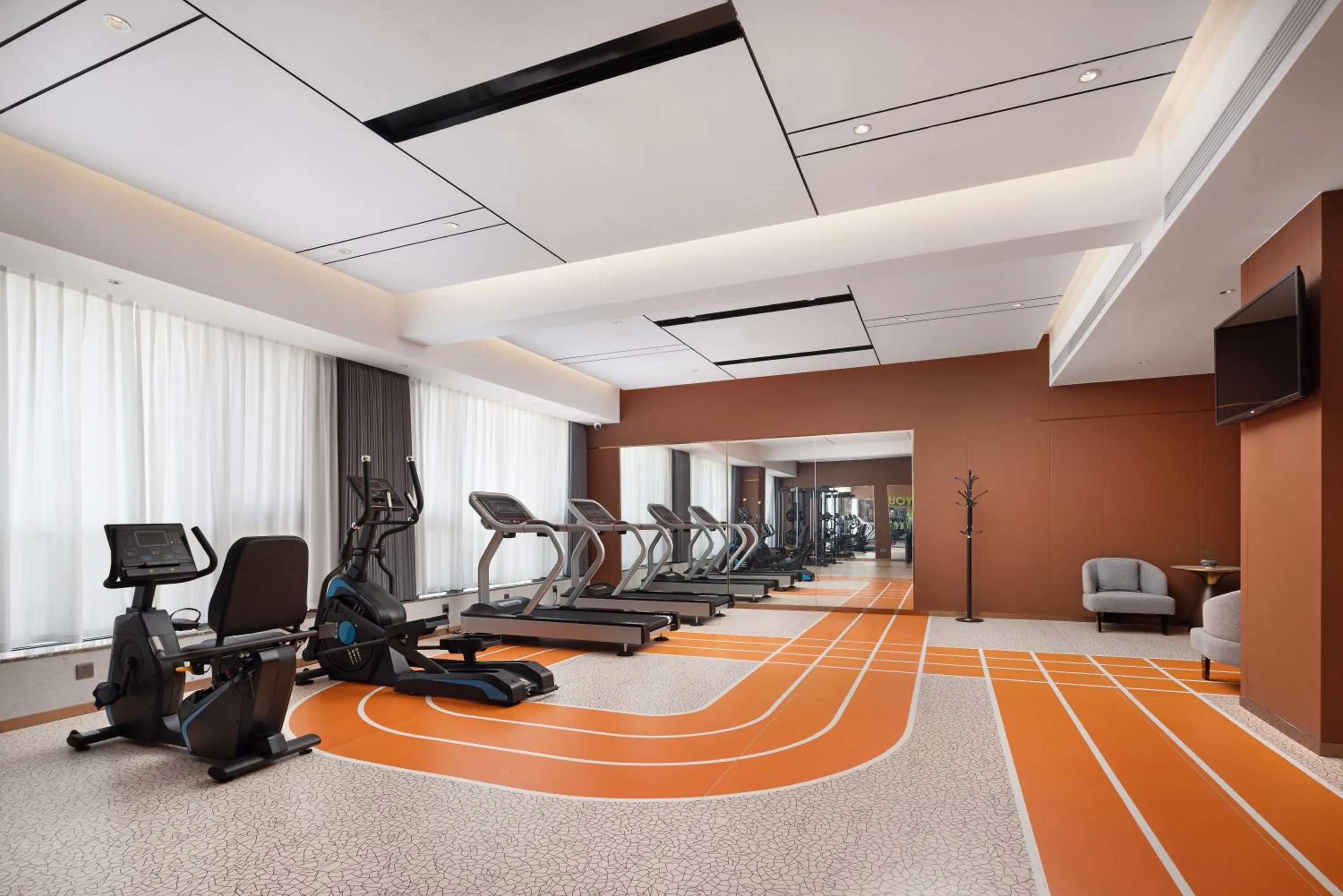 Fitness centre/facilities in Home2 Suite by Hilton Quanzhou Anxi