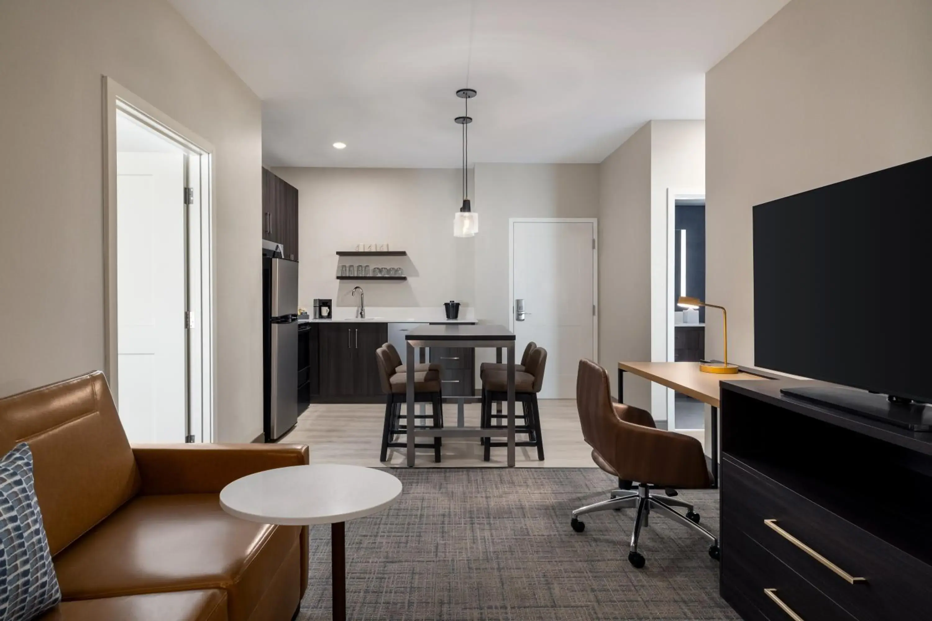 One-Bedroom King Suite with Sofa Bed in Residence Inn by Marriott Mechanicsburg One-Bedroom King Suite with Sofa Bed in Residence Inn by Marriott Mechanicsburg