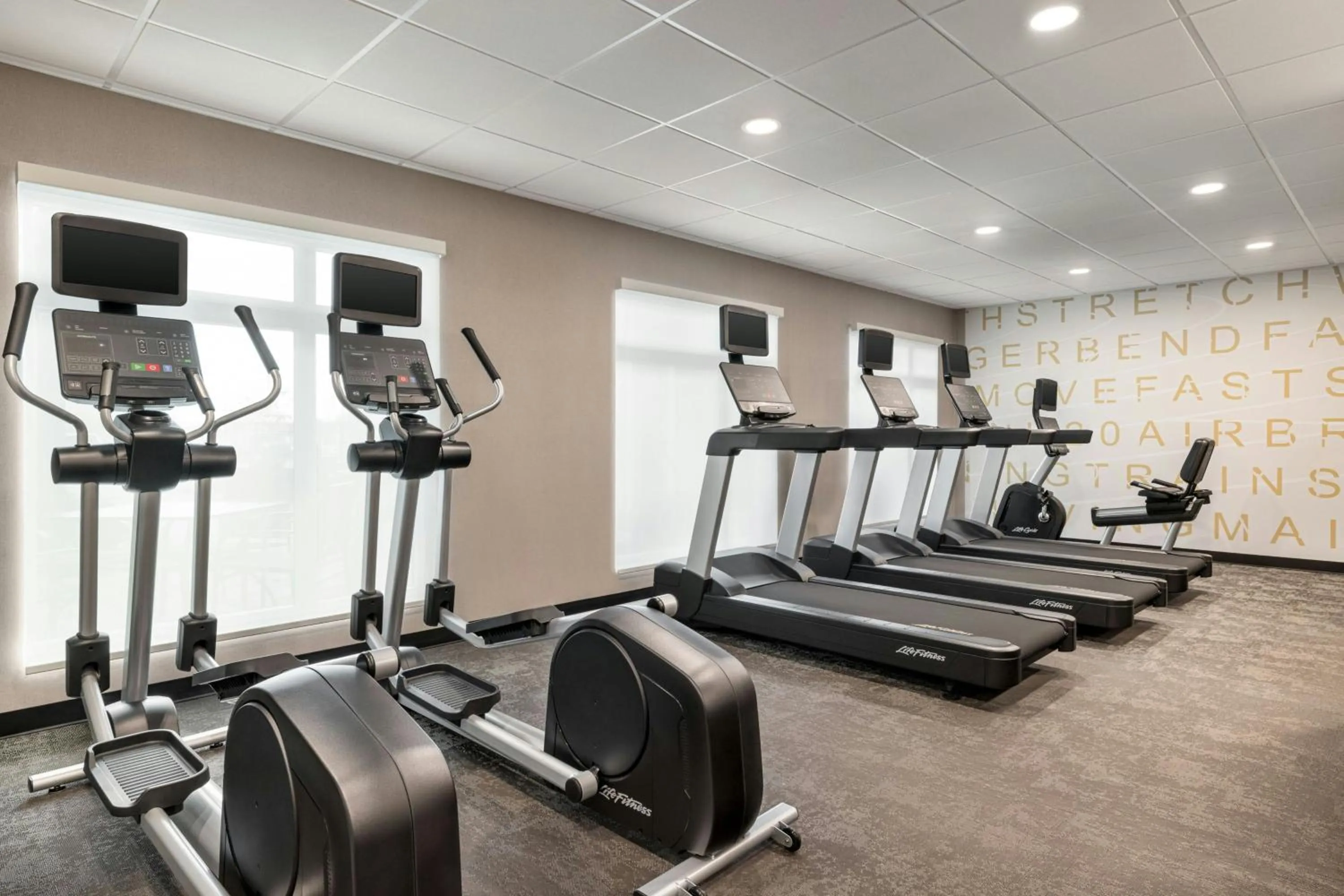 Fitness centre/facilities in Residence Inn by Marriott Mechanicsburg
