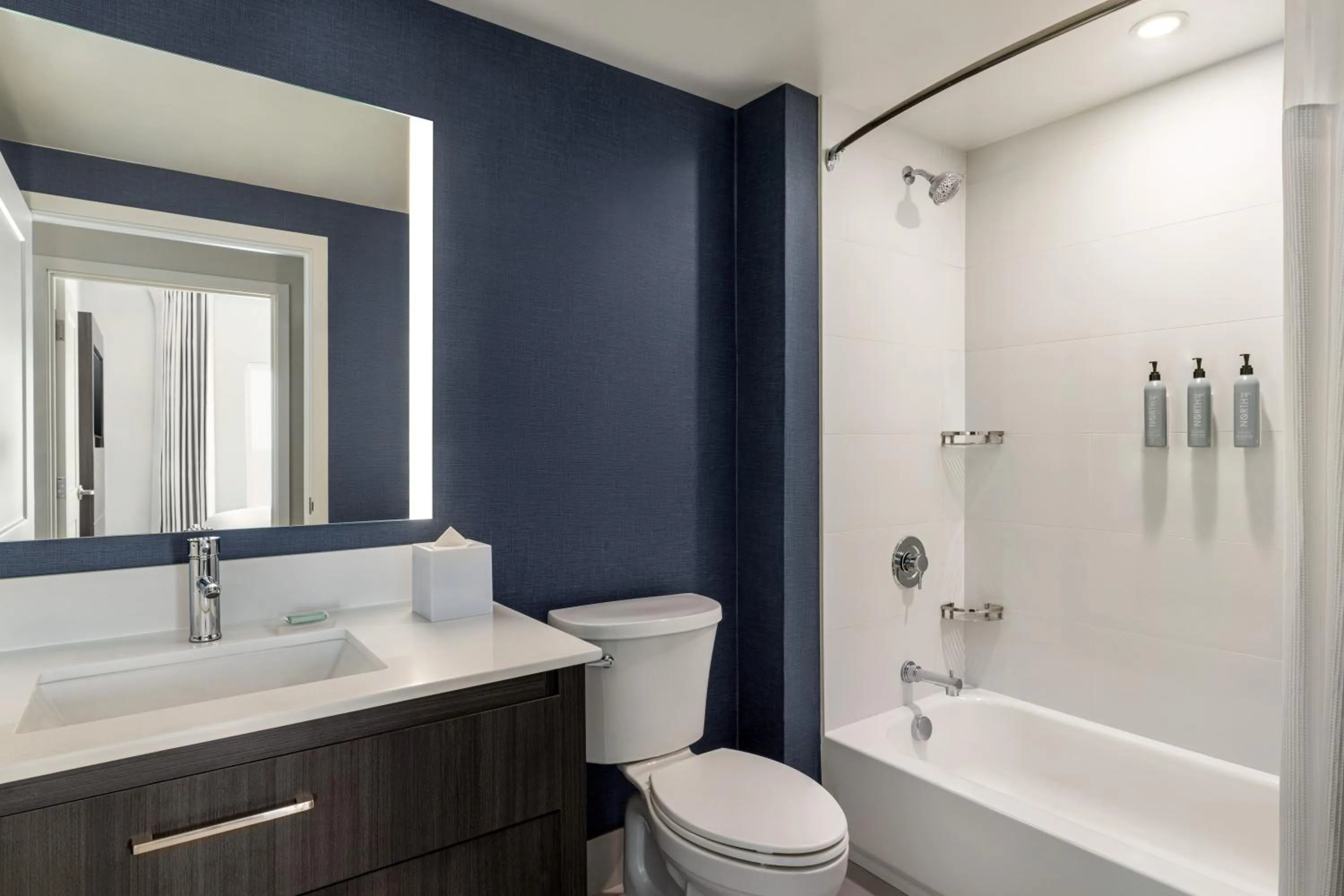 Bathroom in Residence Inn by Marriott Mechanicsburg