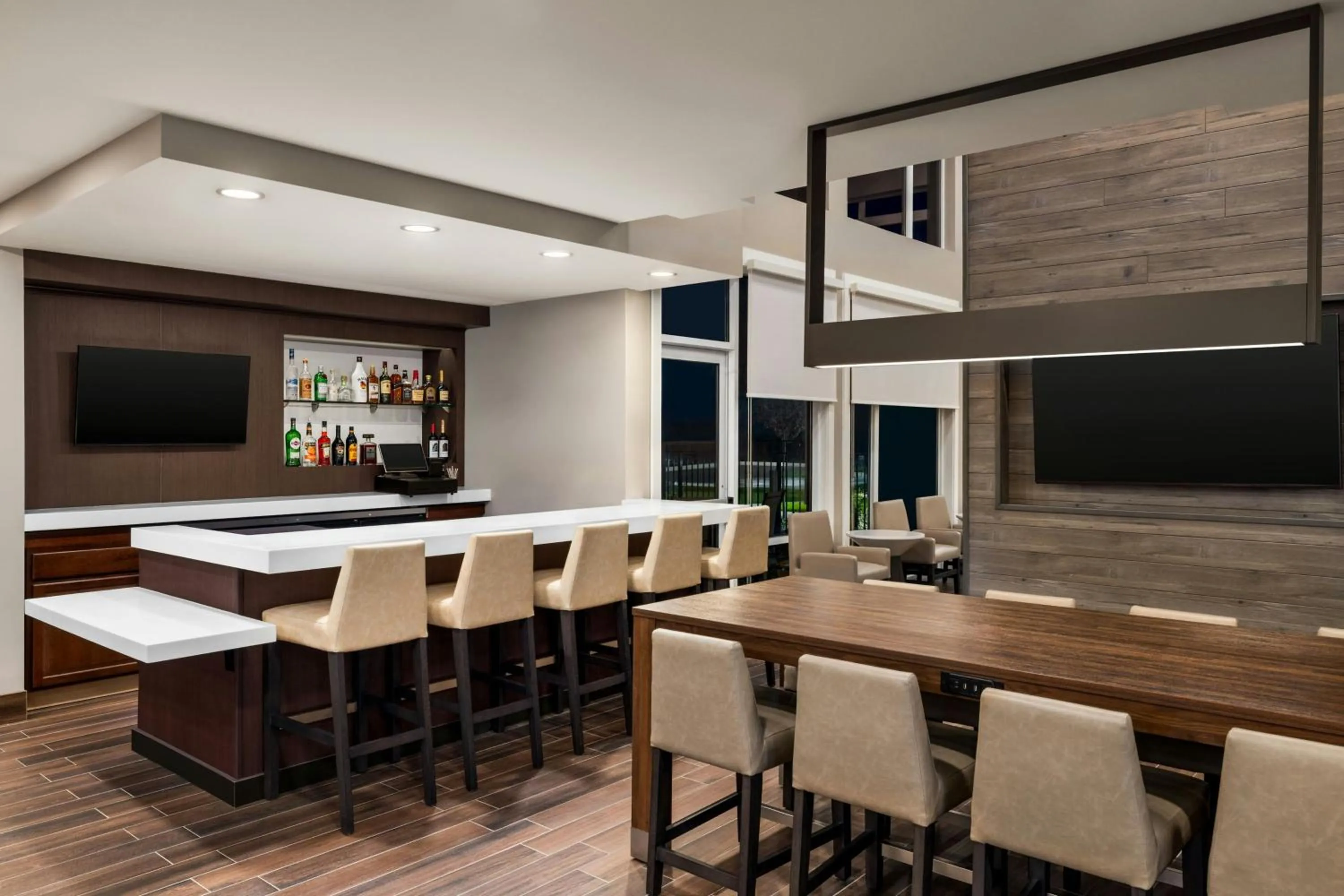 Lounge or bar in Residence Inn by Marriott Mechanicsburg