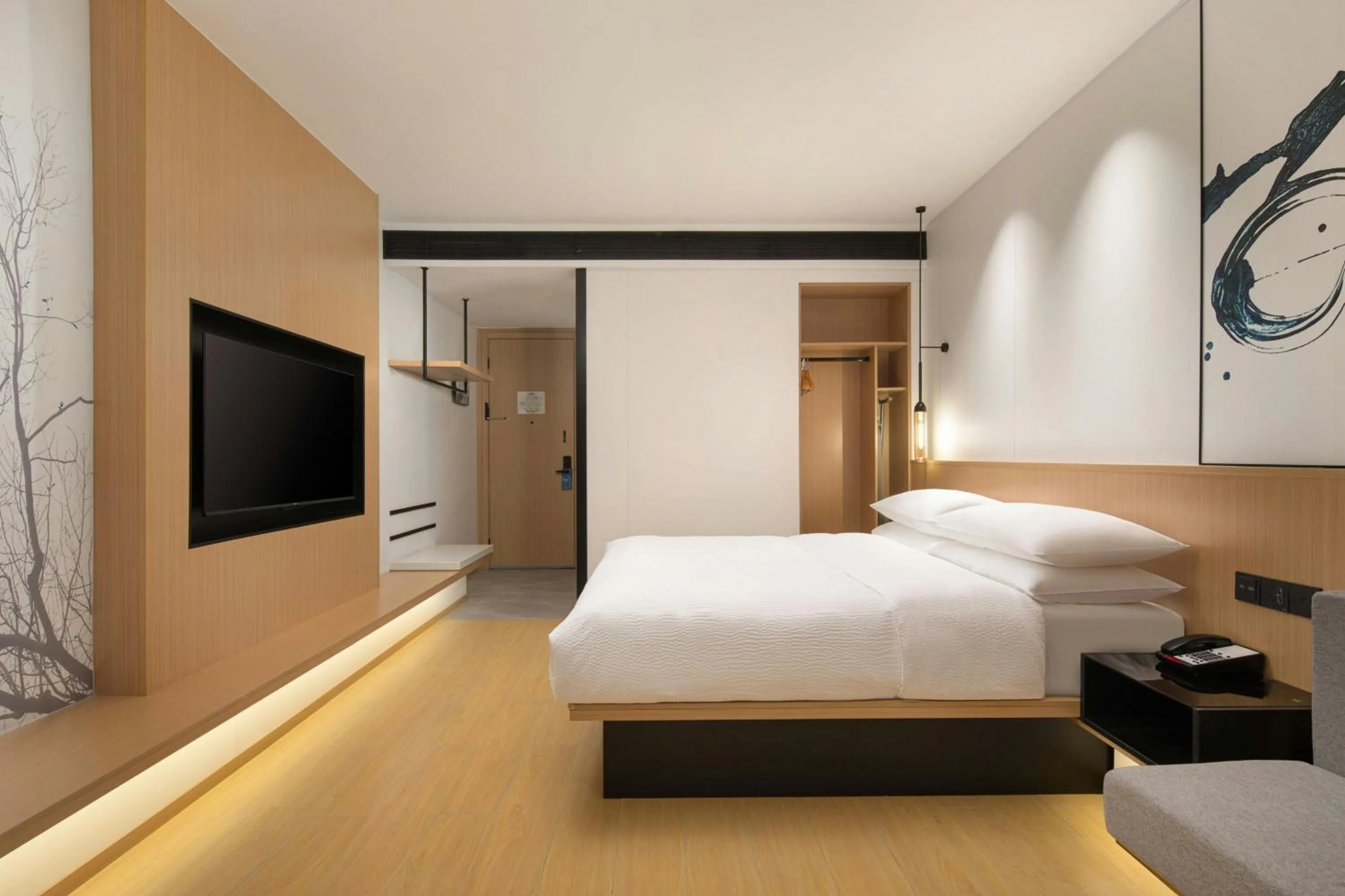 Photo of the whole room, Bed in Fairfield by Marriott Chuzhou Railway Station
