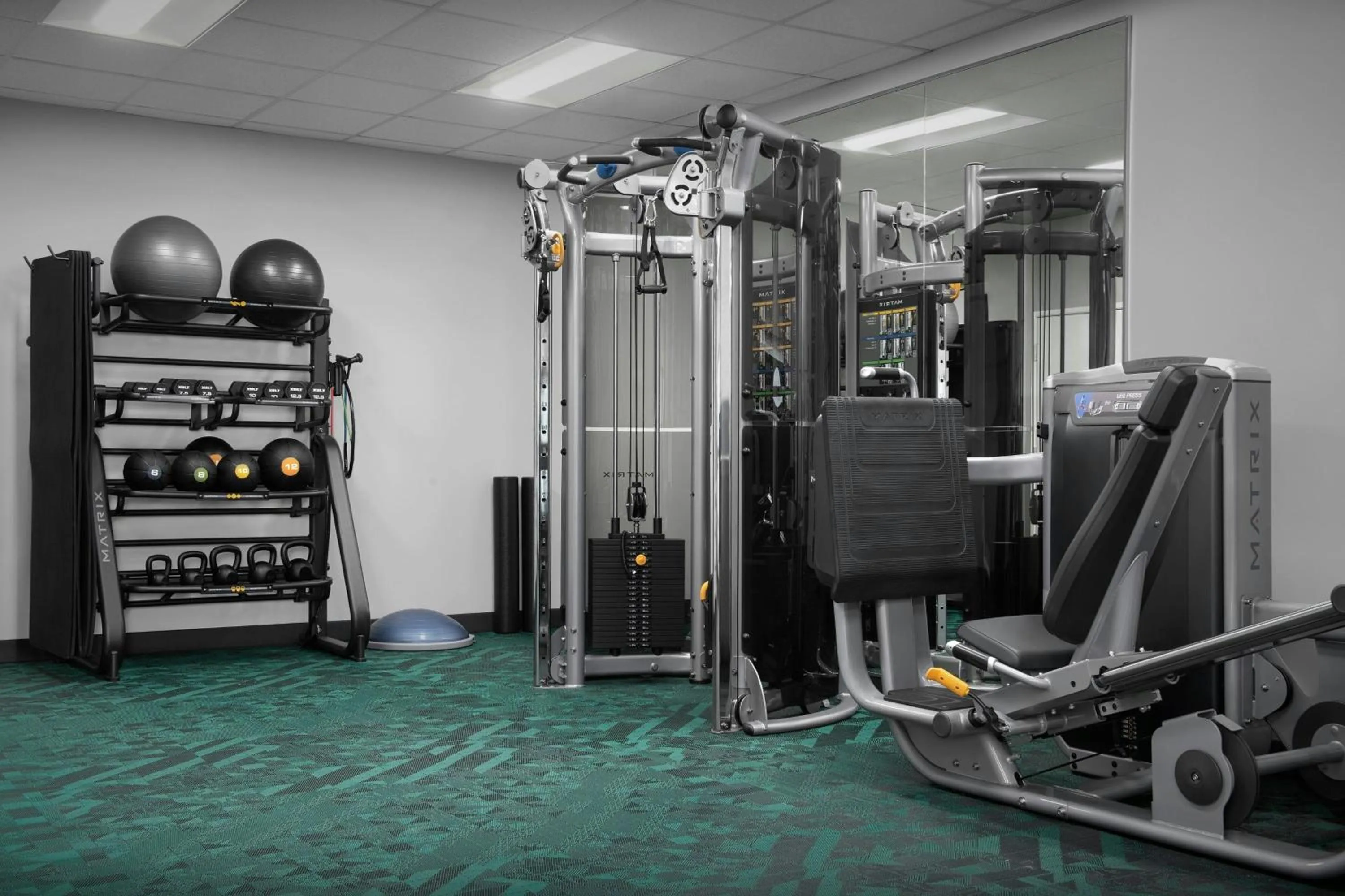 Fitness centre/facilities in TownePlace Suites by Marriott Fort Myers Gulf Coast