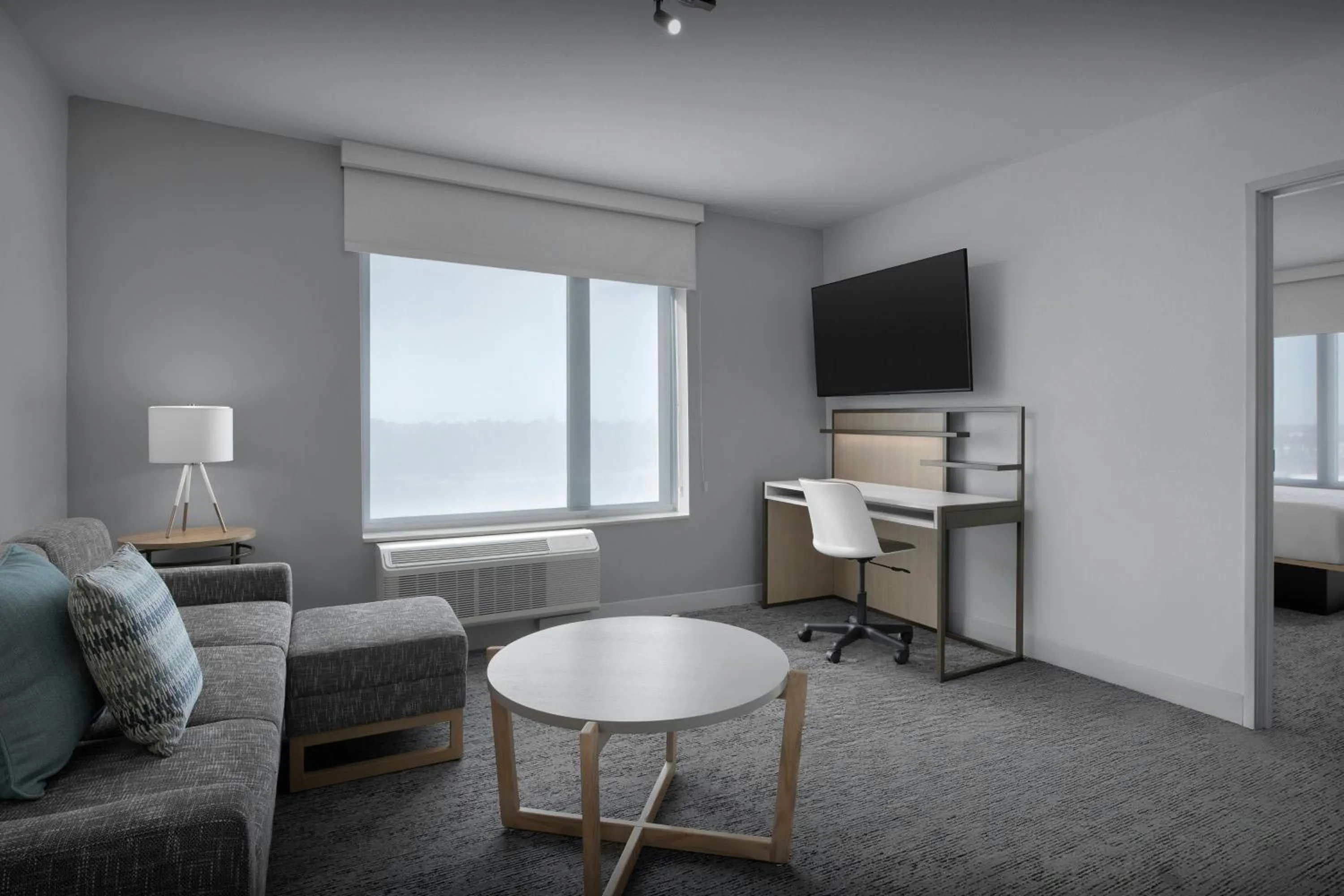 Living room in TownePlace Suites by Marriott Fort Myers Gulf Coast