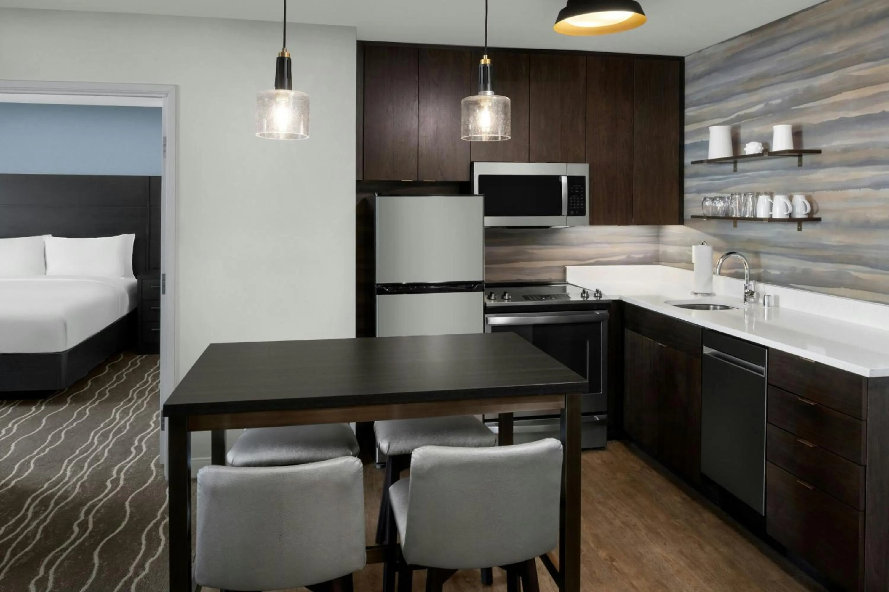 Bedroom, Bed in Residence Inn by Marriott Sacramento Cal Expo