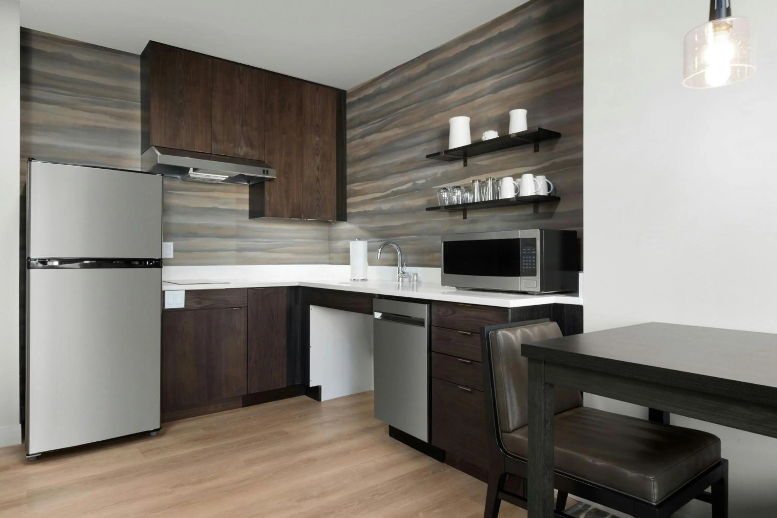 Kitchen or kitchenette in Residence Inn by Marriott Sacramento Cal Expo