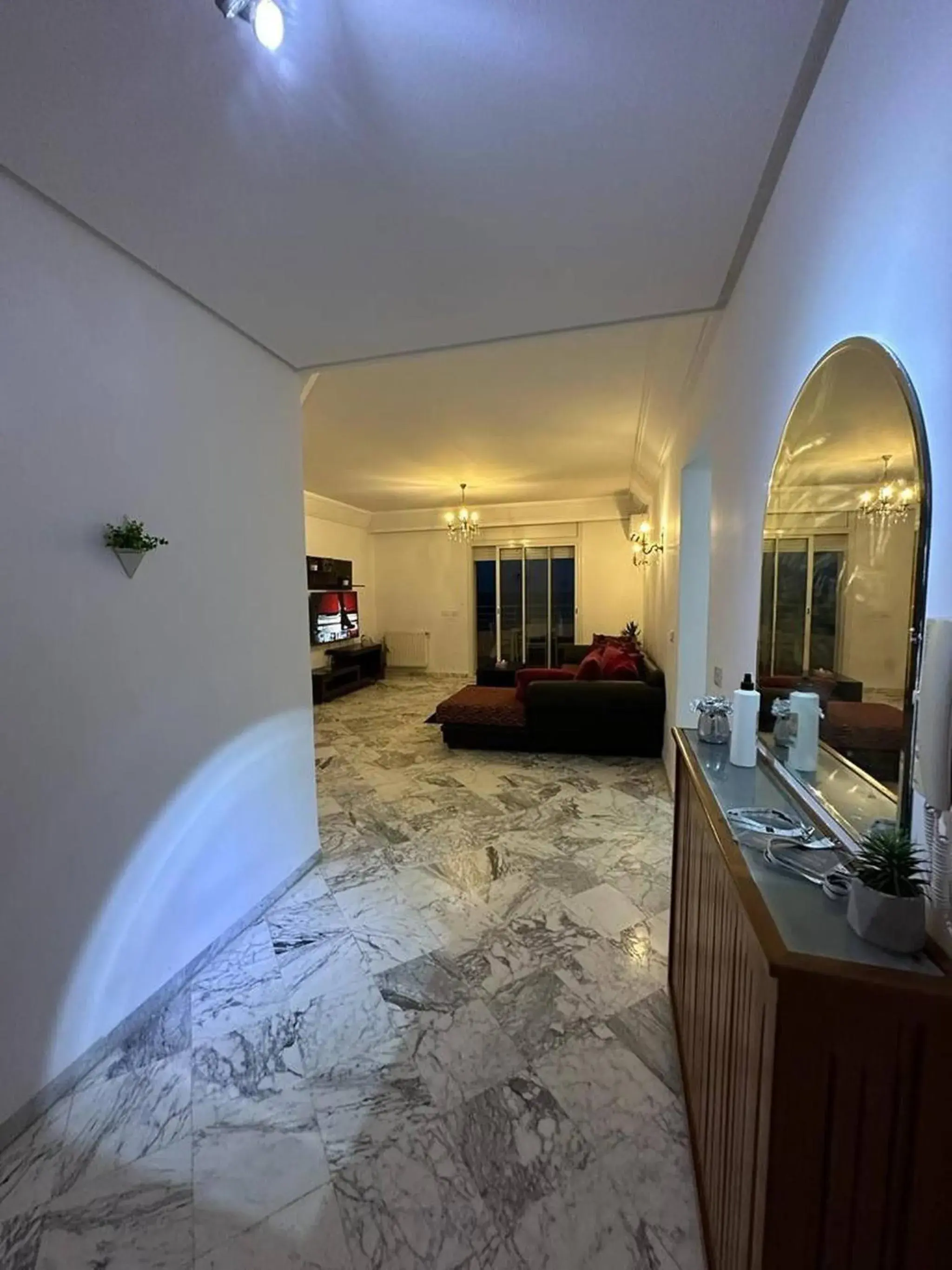 Living room, Bed in Residence Le Monaco Sousse Living room, Bed in Residence Le Monaco Sousse