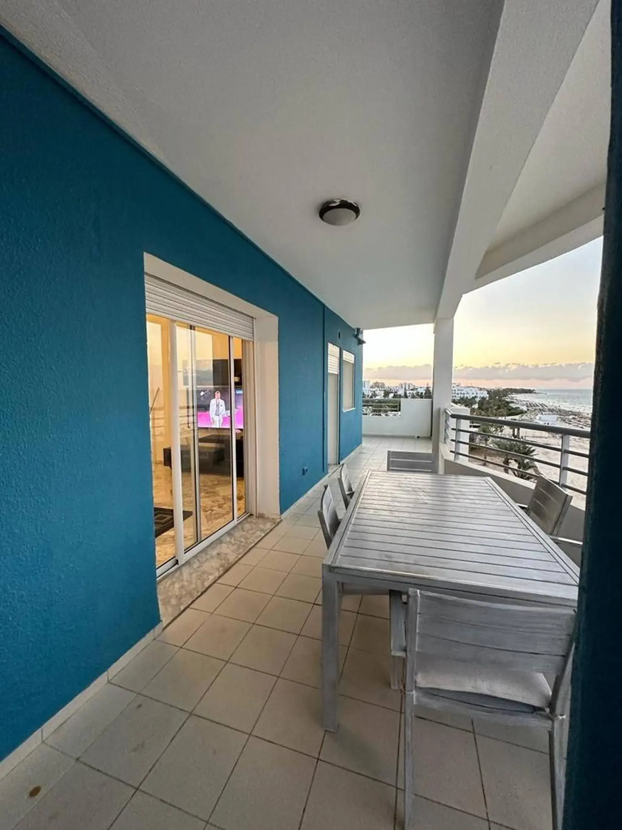 Balcony/Terrace in Residence Le Monaco Sousse Balcony/Terrace in Residence Le Monaco Sousse
