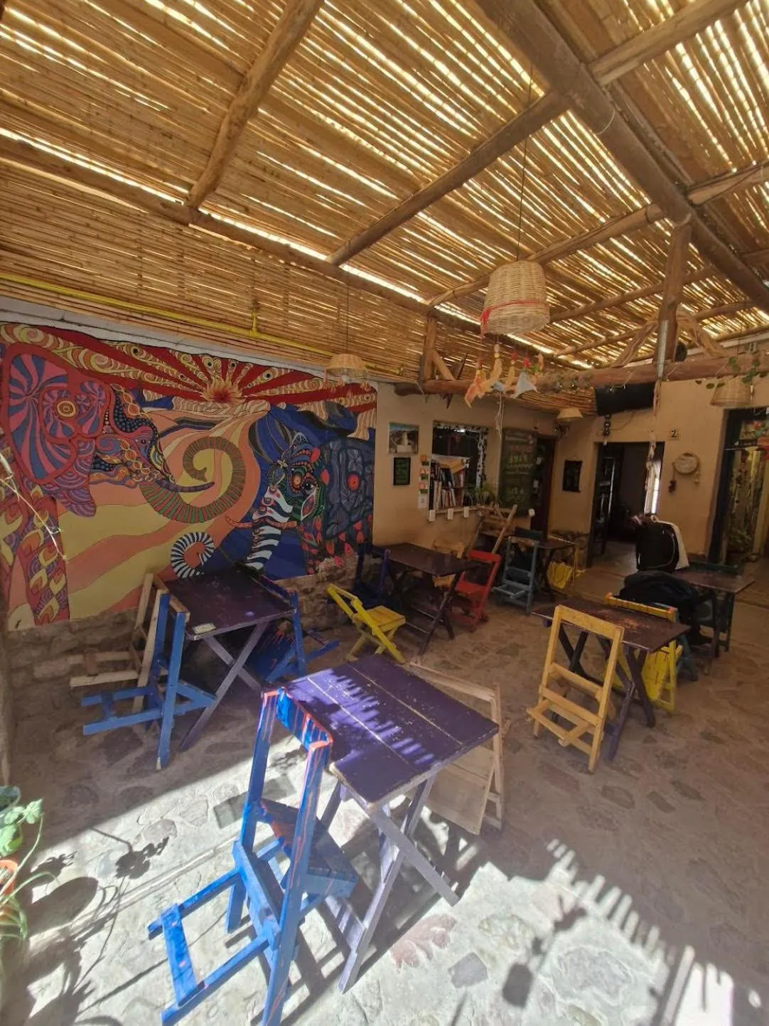 sunbed in Giramundo Hostel