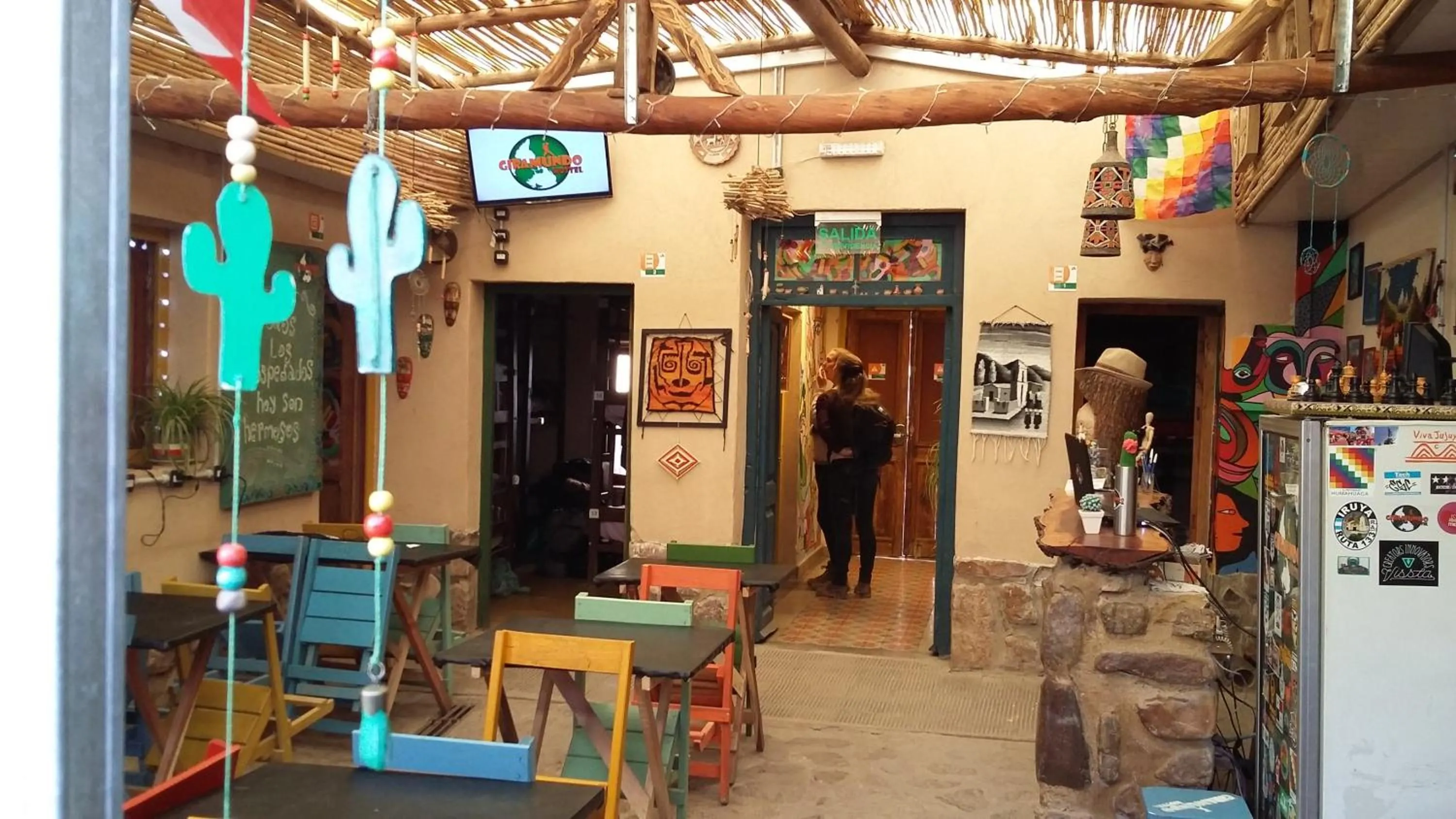 Lounge or bar in Giramundo Hostel