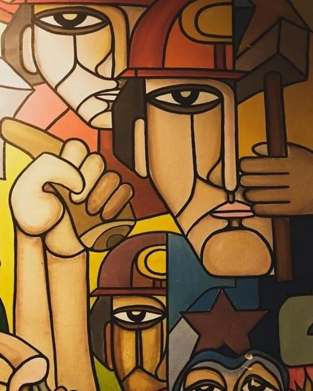 Decorative detail in Giramundo Hostel