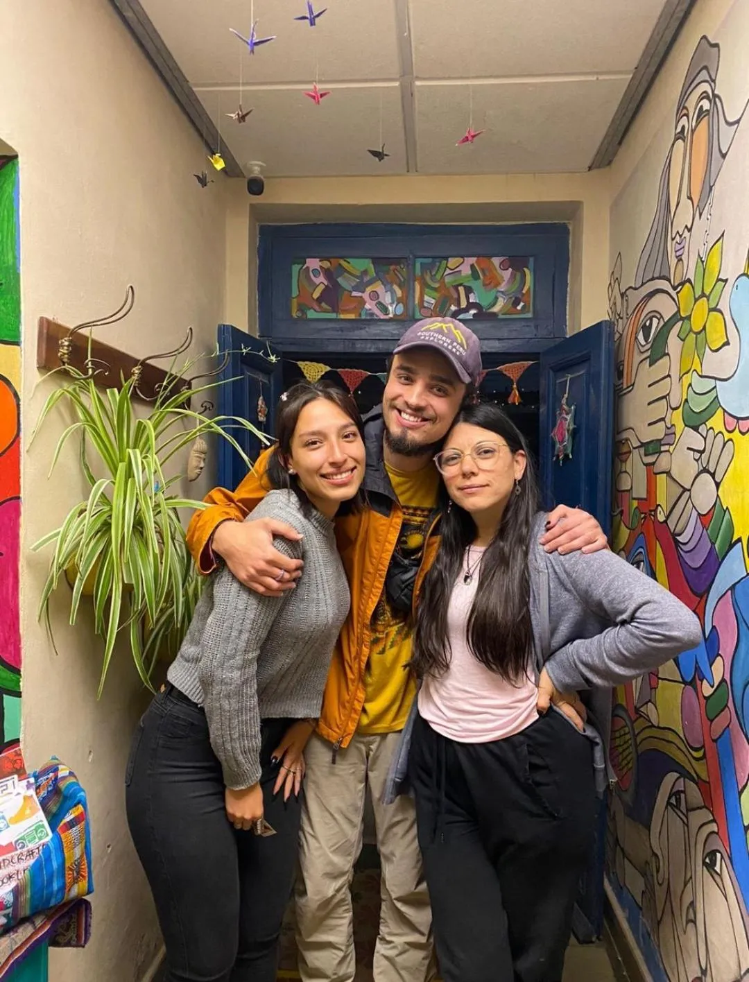 People in Giramundo Hostel