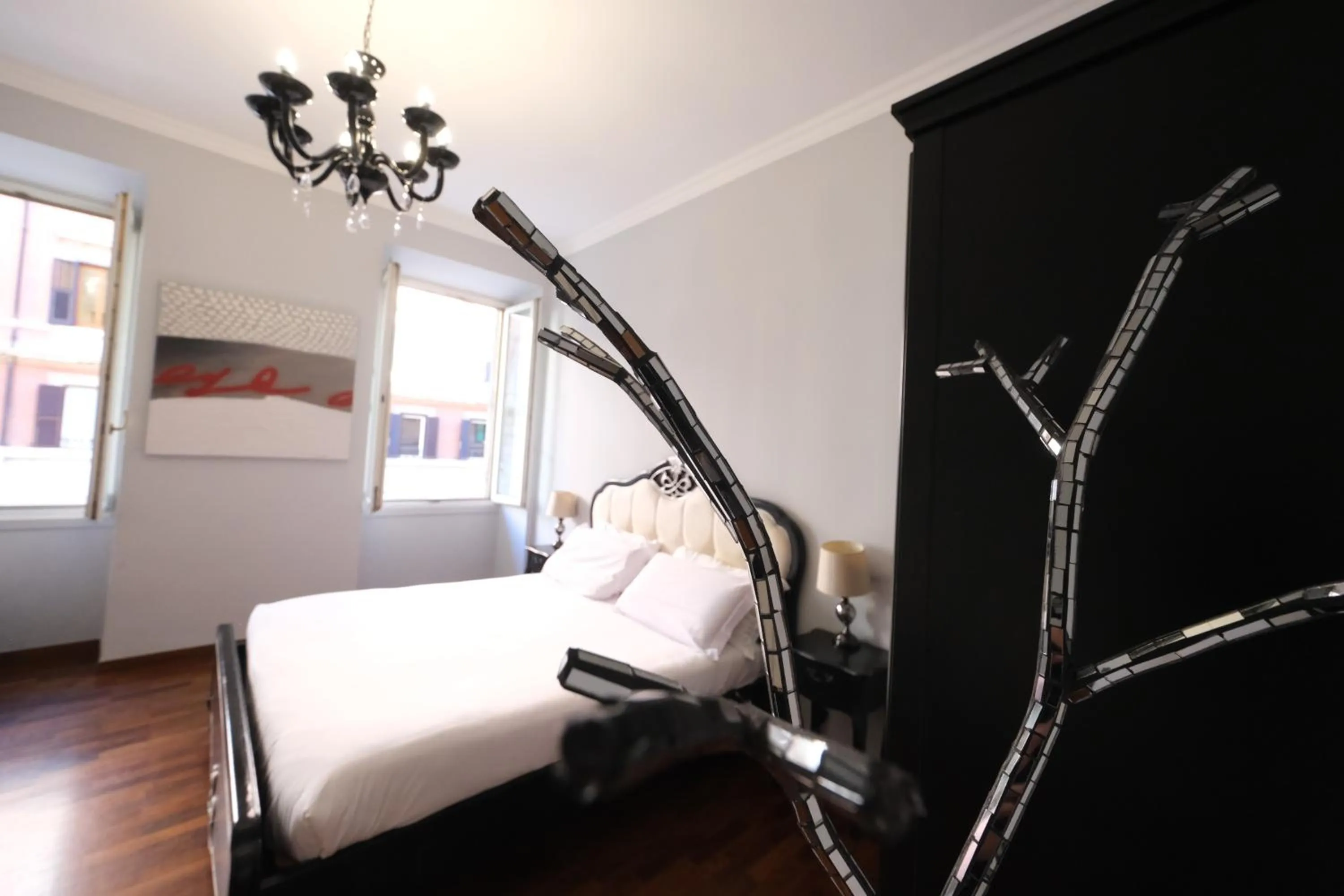 Bedroom, Bed in Roman Forum Holiday Termini