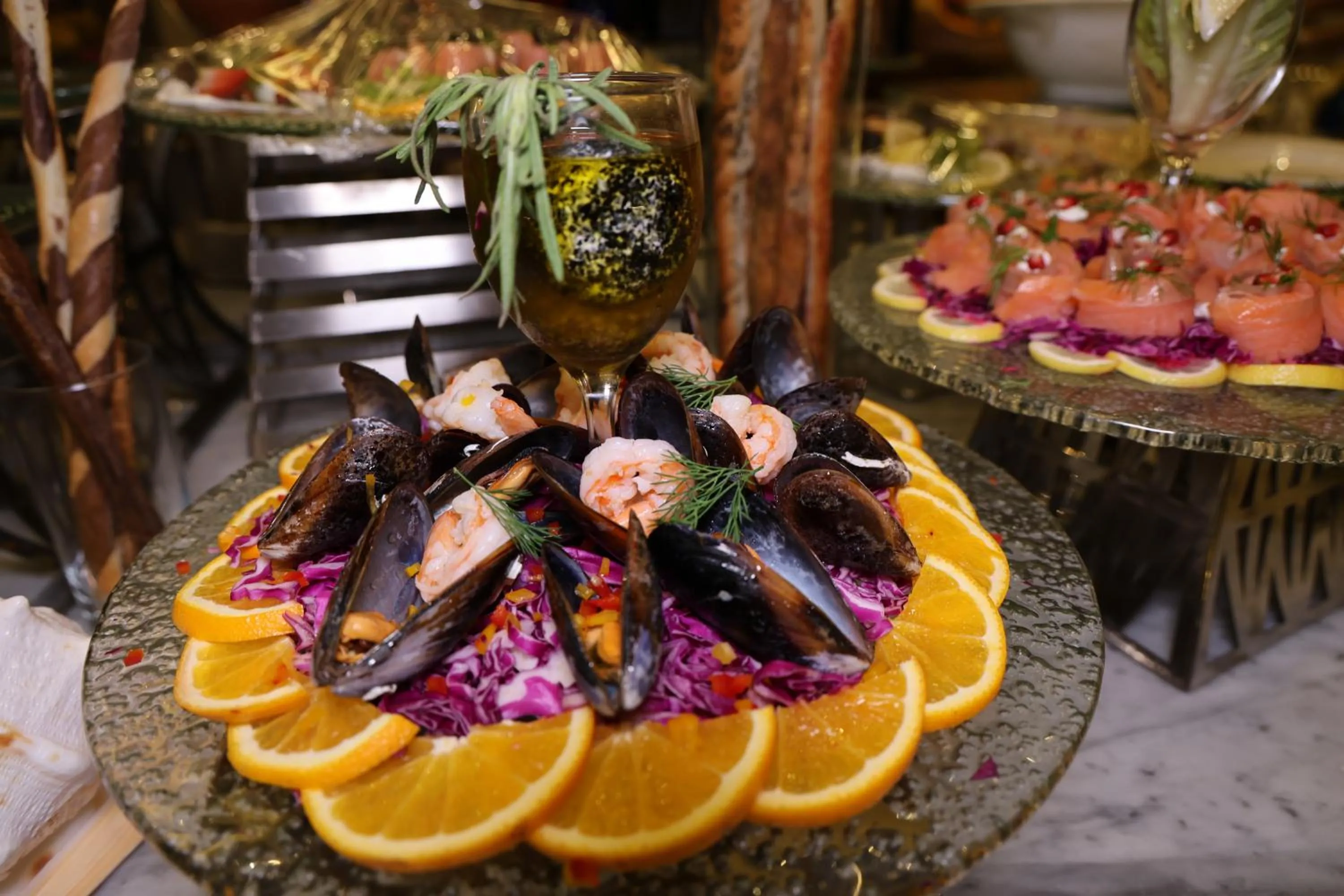 Food and drinks in AW Hotel Riyadh