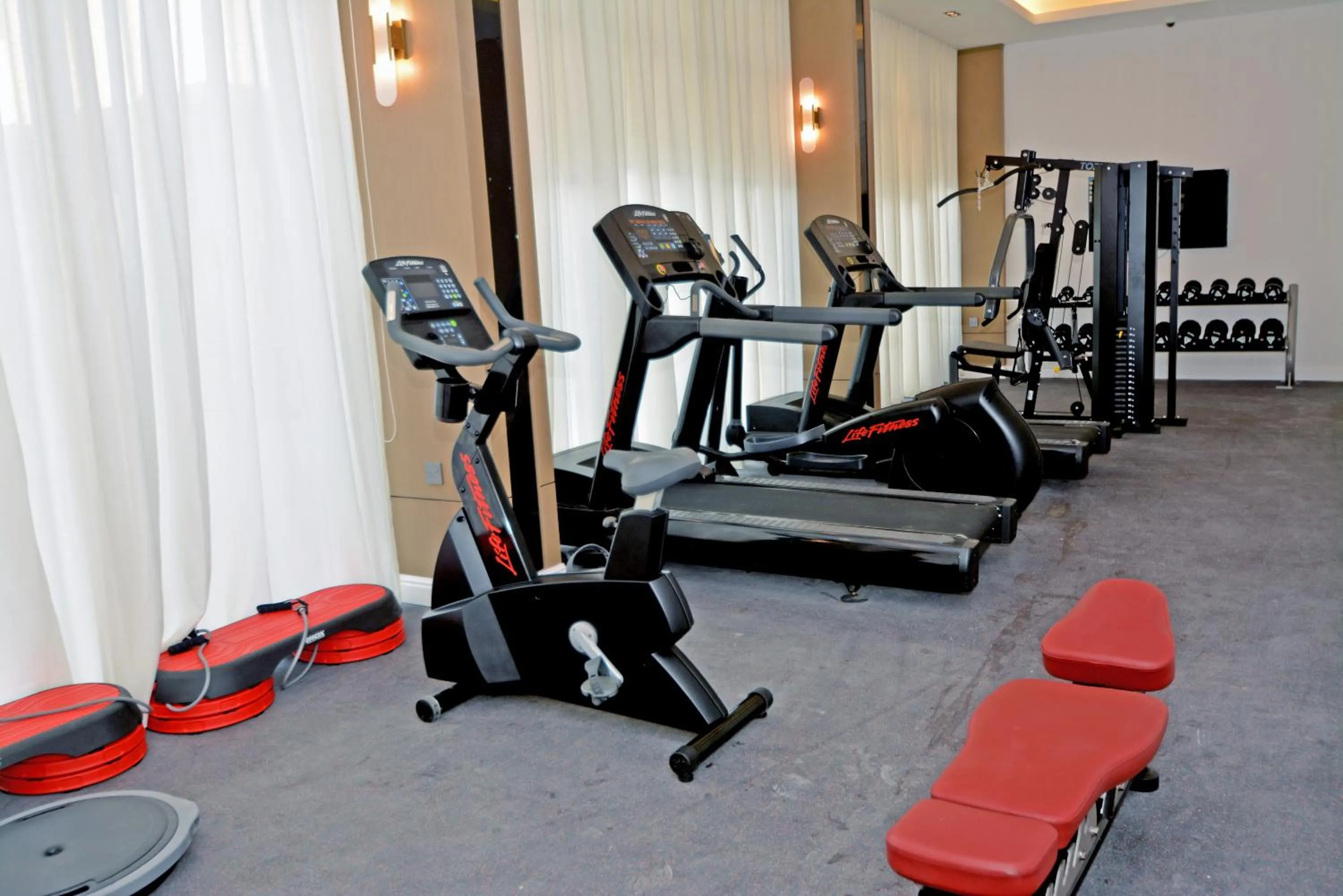 Fitness centre/facilities in AW Hotel Riyadh