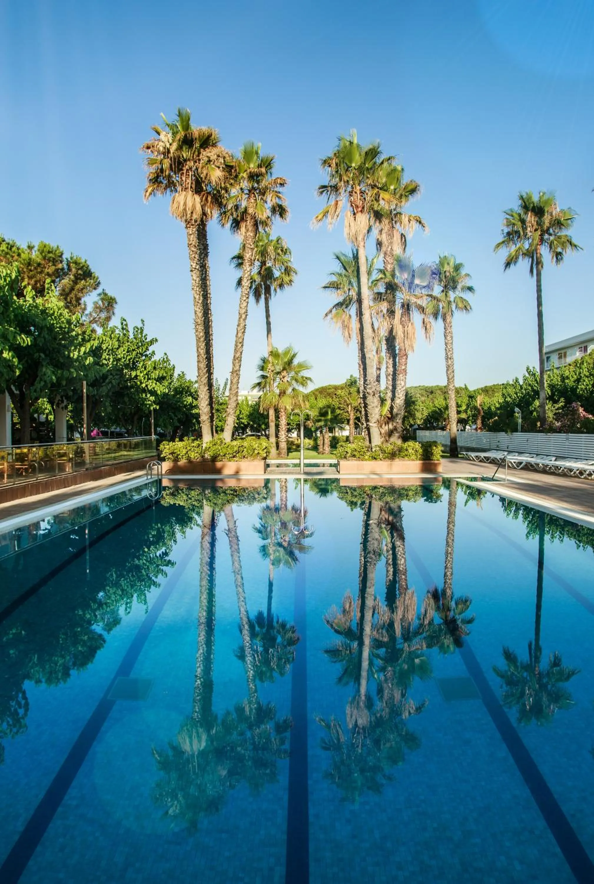 Swimming pool in Càmping Bellsol