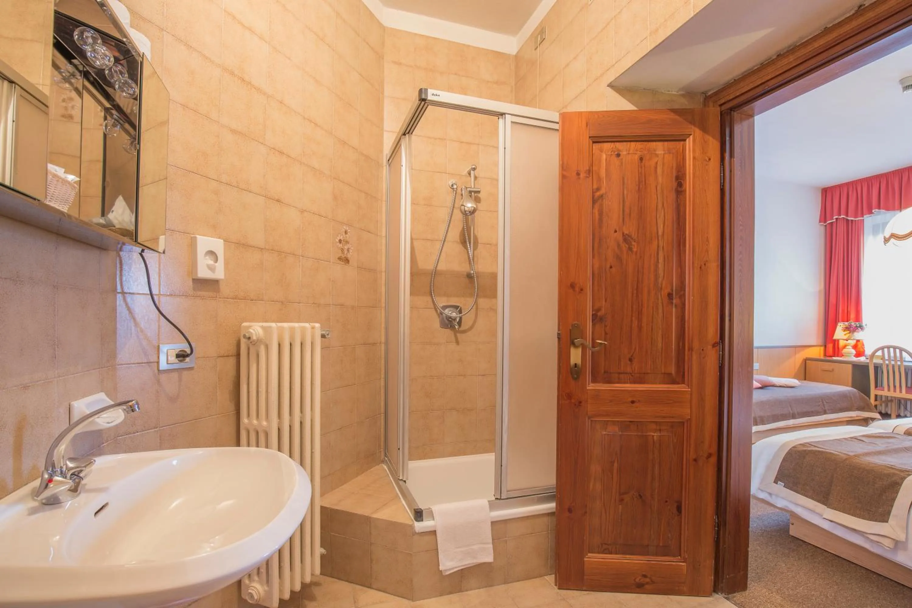 Bathroom in Hotel Villa Trieste