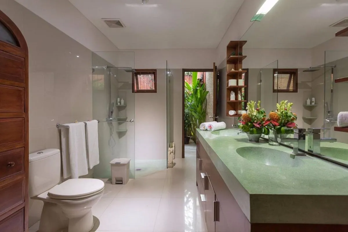 Bathroom in ViLLA GREEN MANGO SEMINYAK BALI
