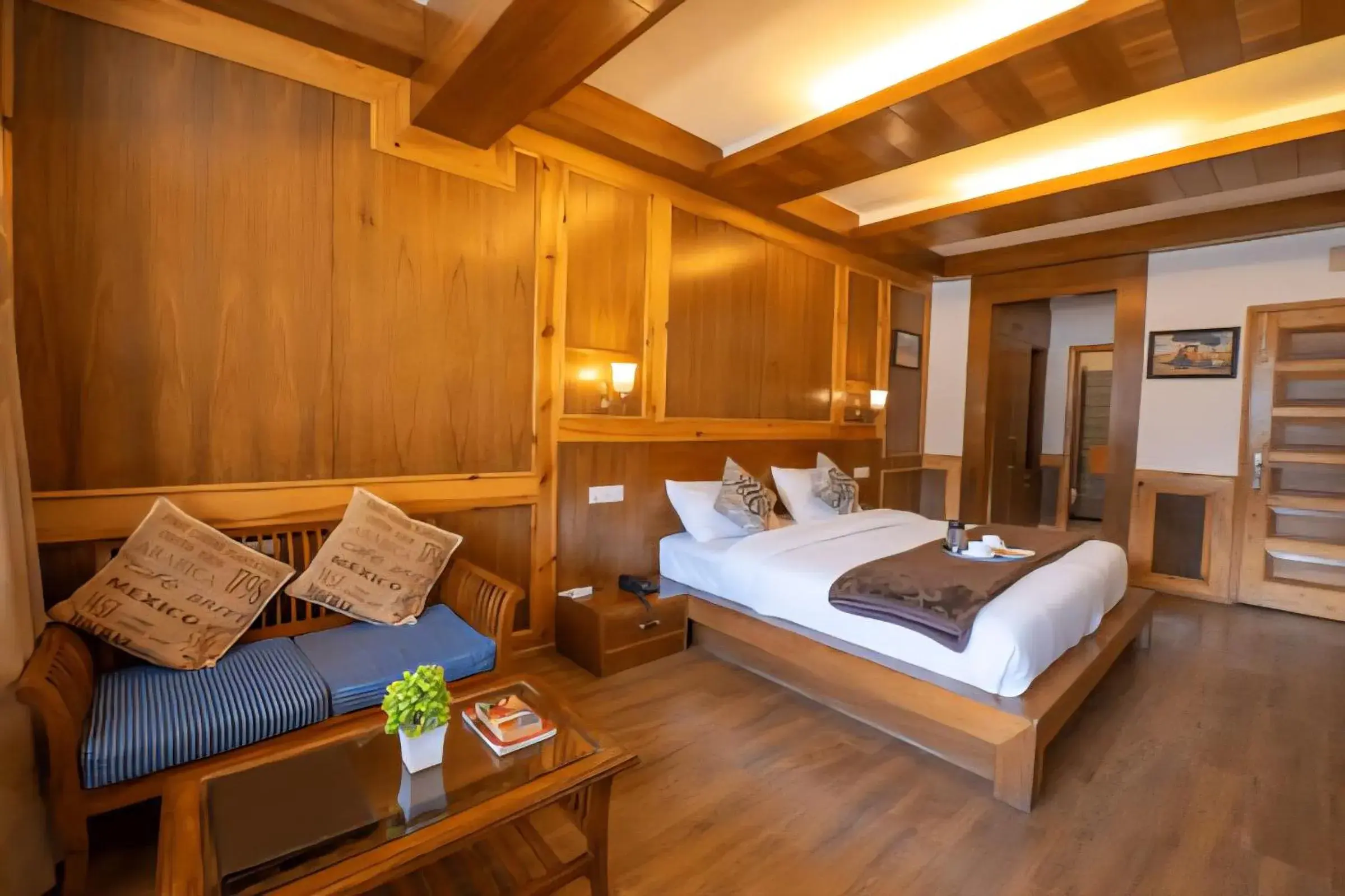 Deluxe Double Room with Balcony in Vivaan The Sunrise Deluxe Double Room with Balcony in Vivaan The Sunrise