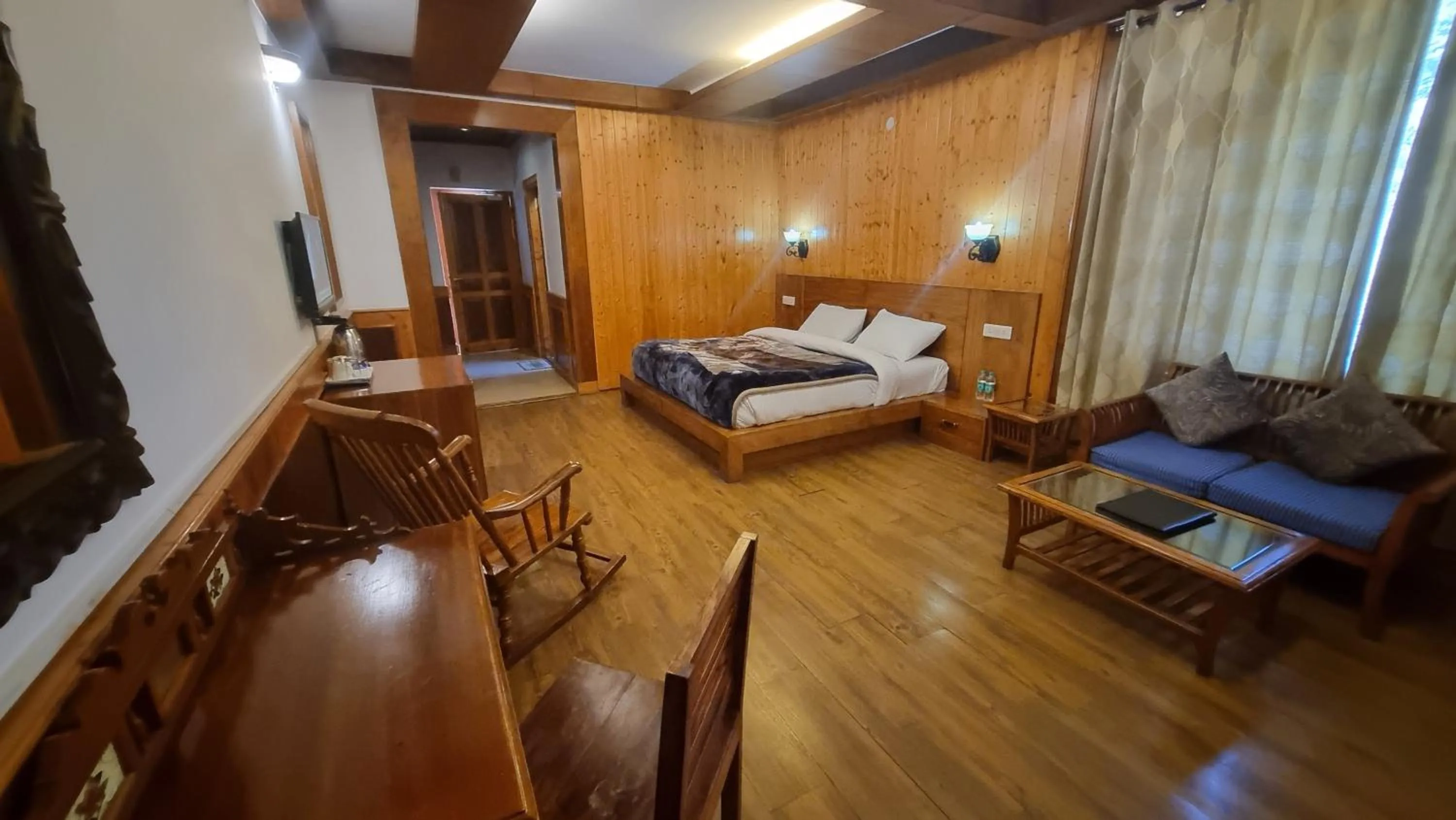 View (from property/room), Bed in Vivaan The Sunrise