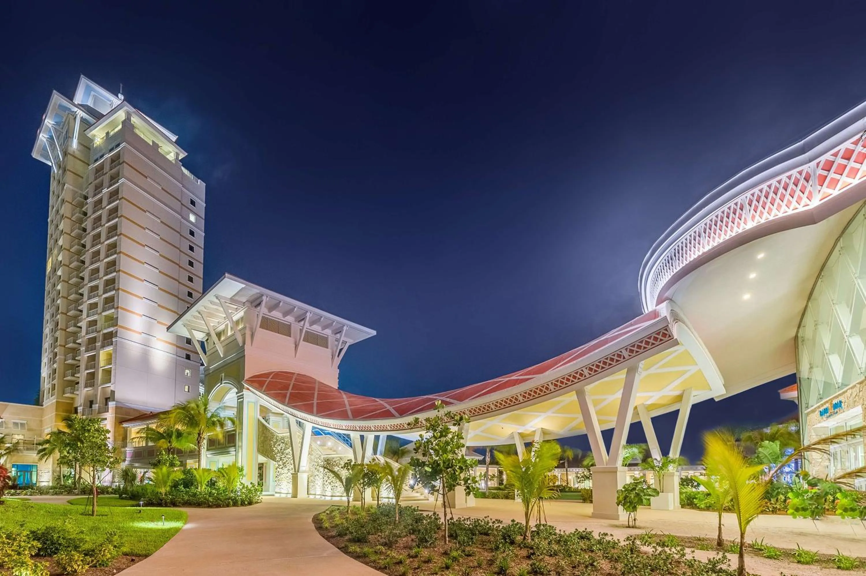 Property building in Grand Hyatt Baha Mar