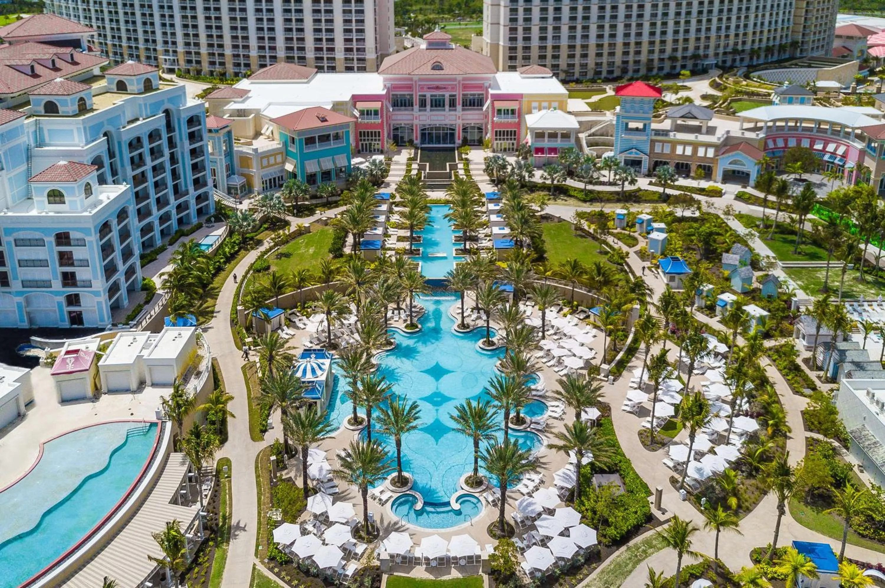 Bird's eye view in Grand Hyatt Baha Mar
