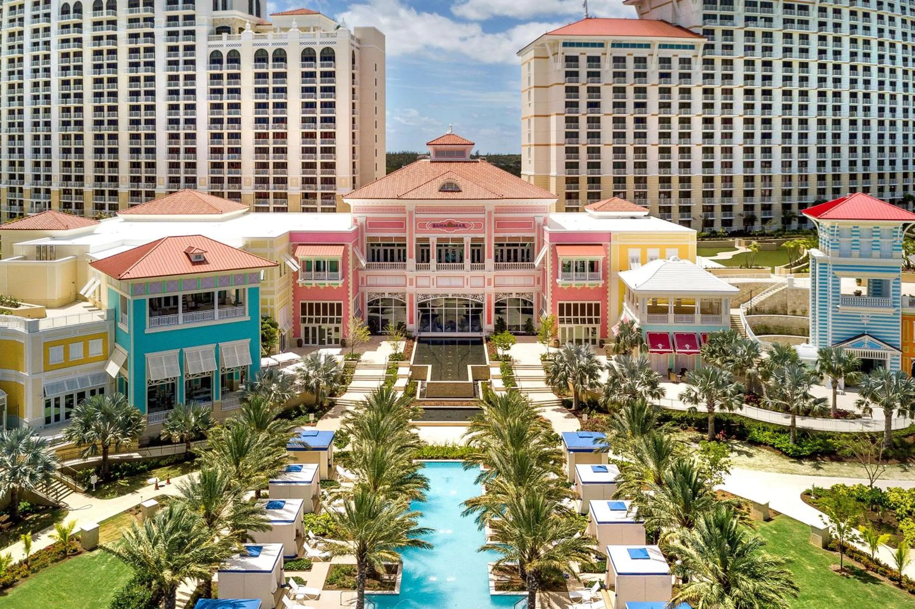 Property building in Grand Hyatt Baha Mar