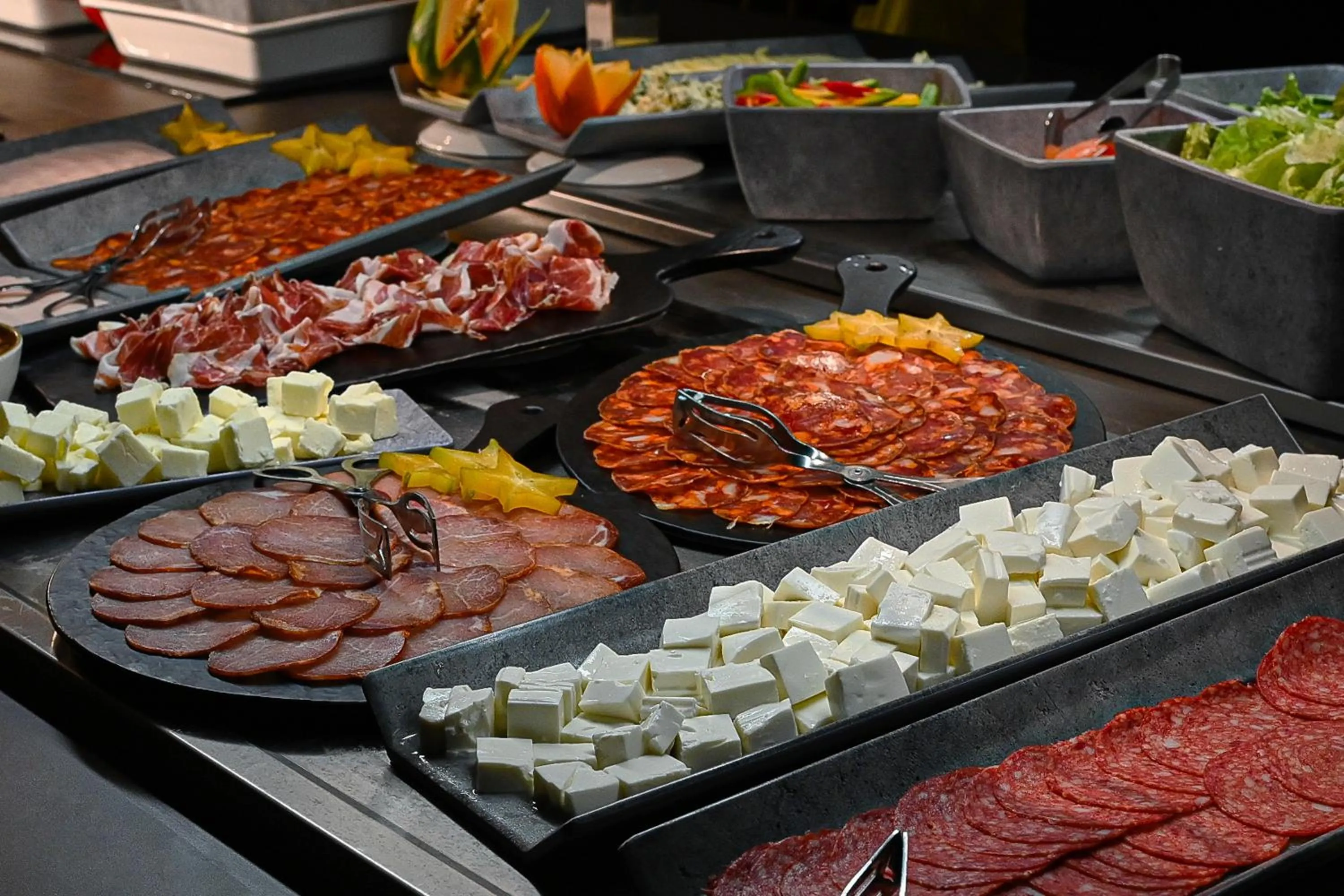 Buffet breakfast in Silken Saaj Maar - Adults Only