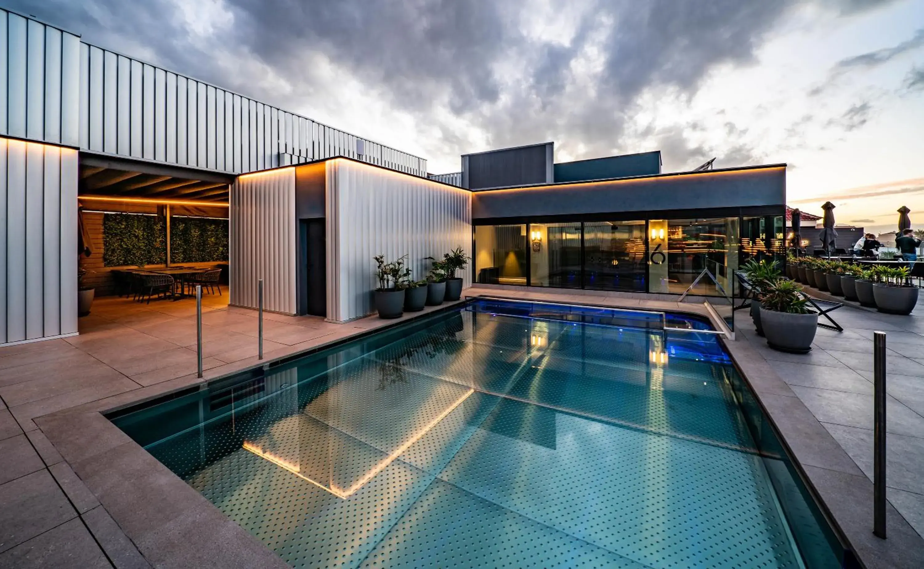 Pool view in Silken Saaj Maar - Adults Only Pool view in Silken Saaj Maar - Adults Only