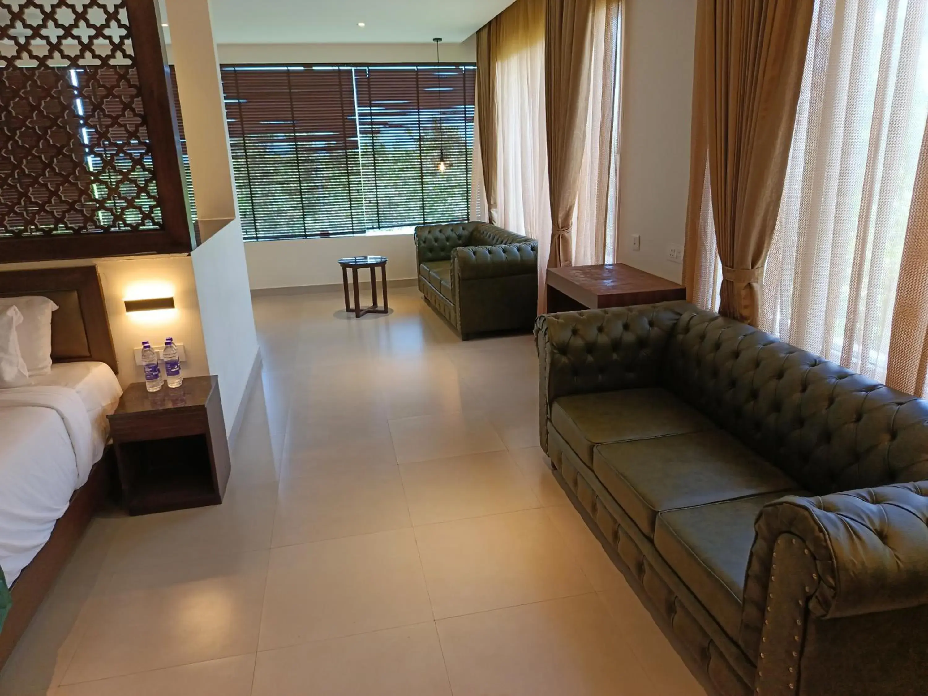 Bed in Hotel Rameswaram Grand Bed in Hotel Rameswaram Grand