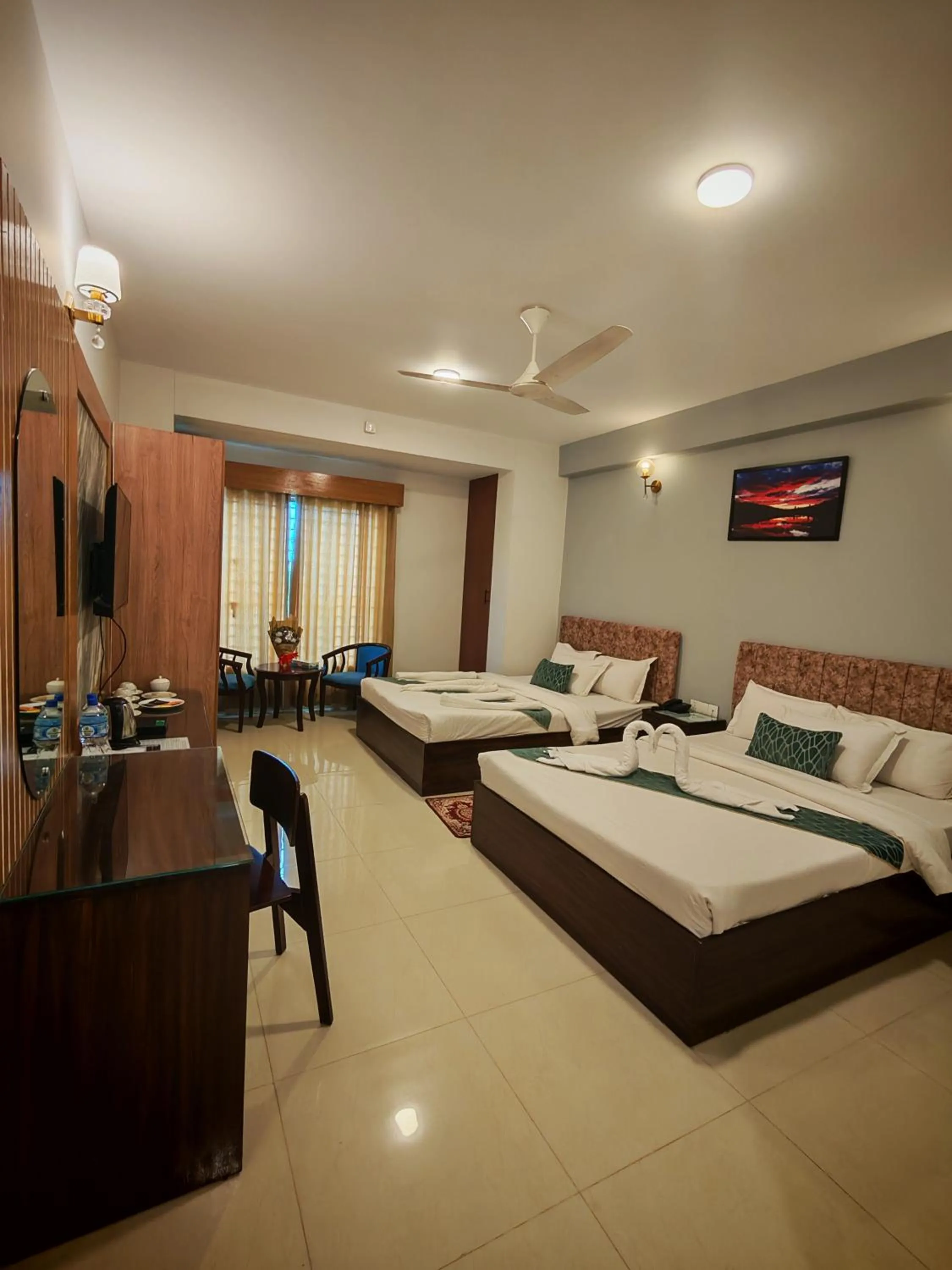 Bedroom, Bed in Sylhet Paradise Inn