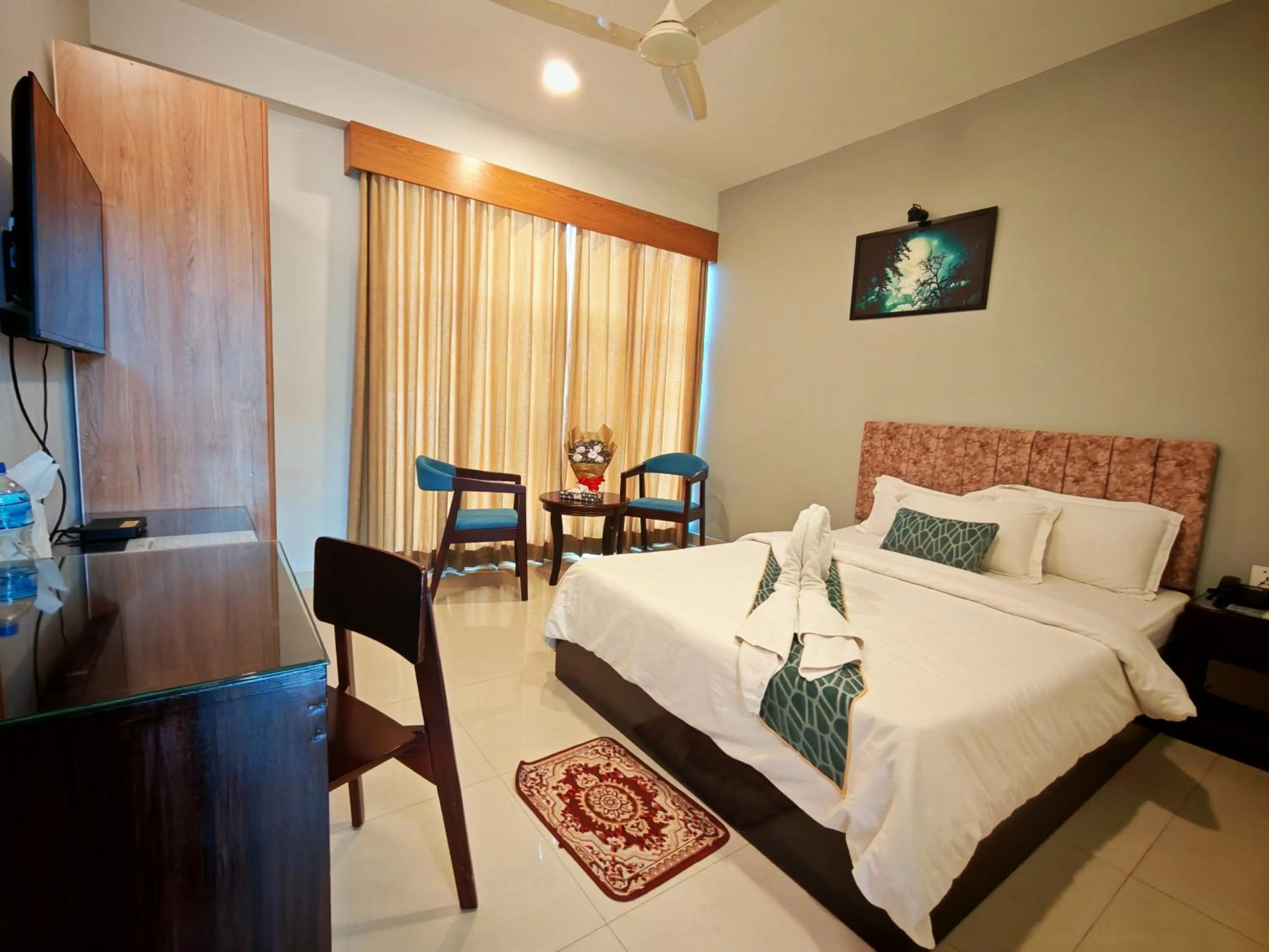 Bedroom, Bed in Sylhet Paradise Inn