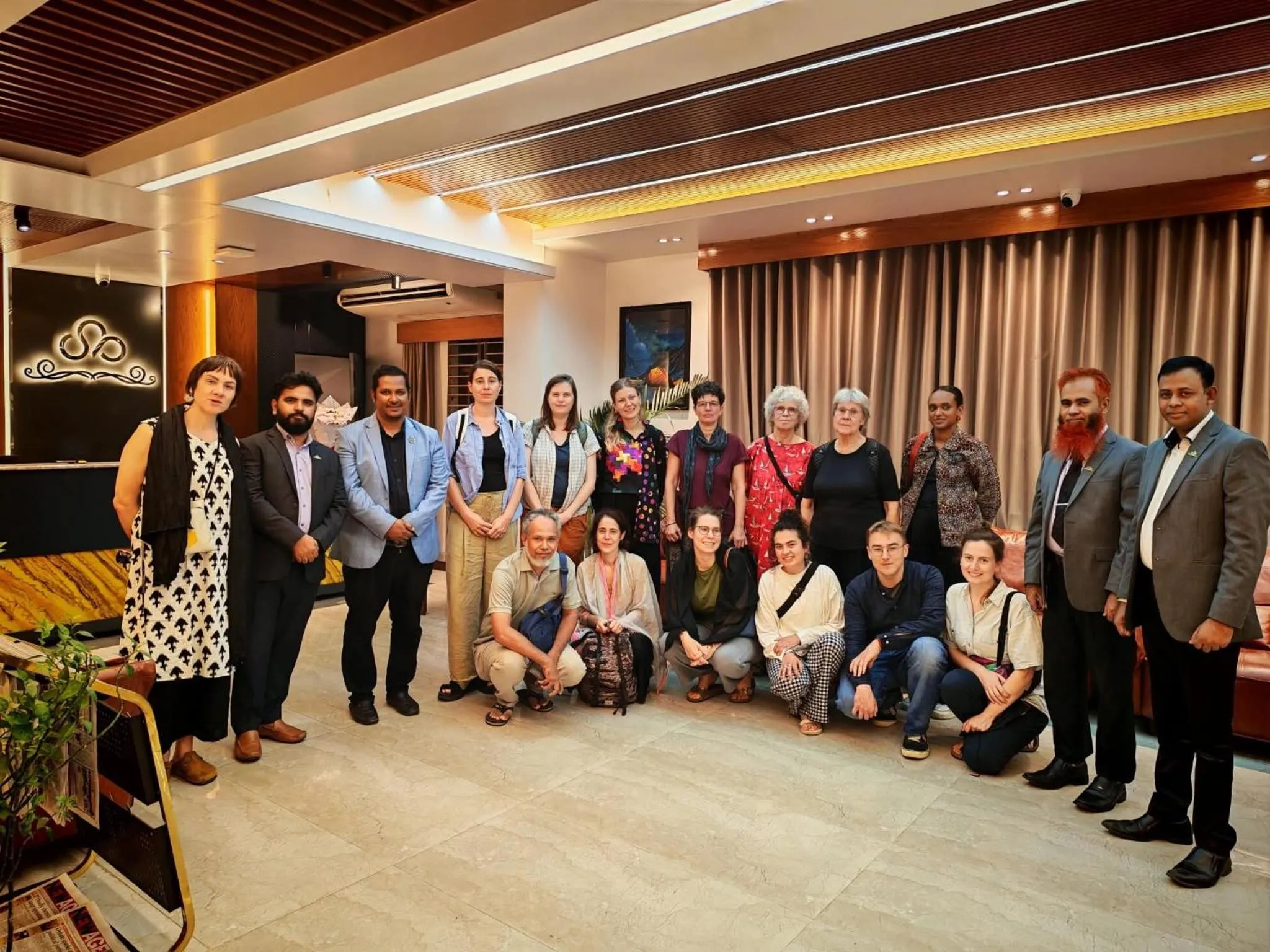 group of guests in Sylhet Paradise Inn