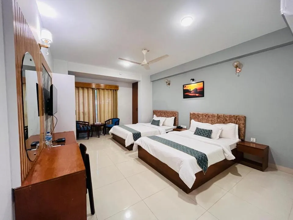 Bedroom, Bed in Sylhet Paradise Inn