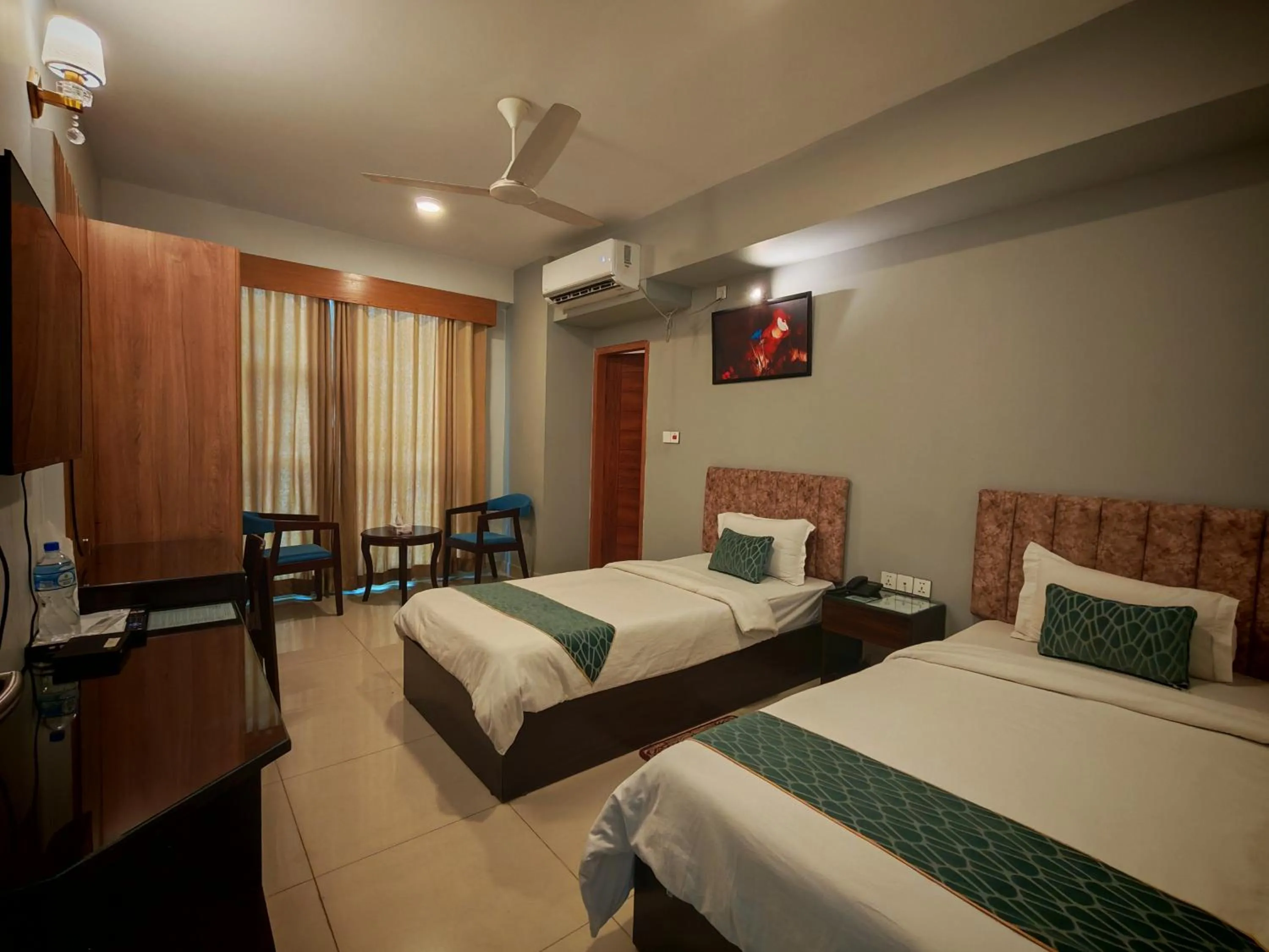 Bedroom, Bed in Sylhet Paradise Inn