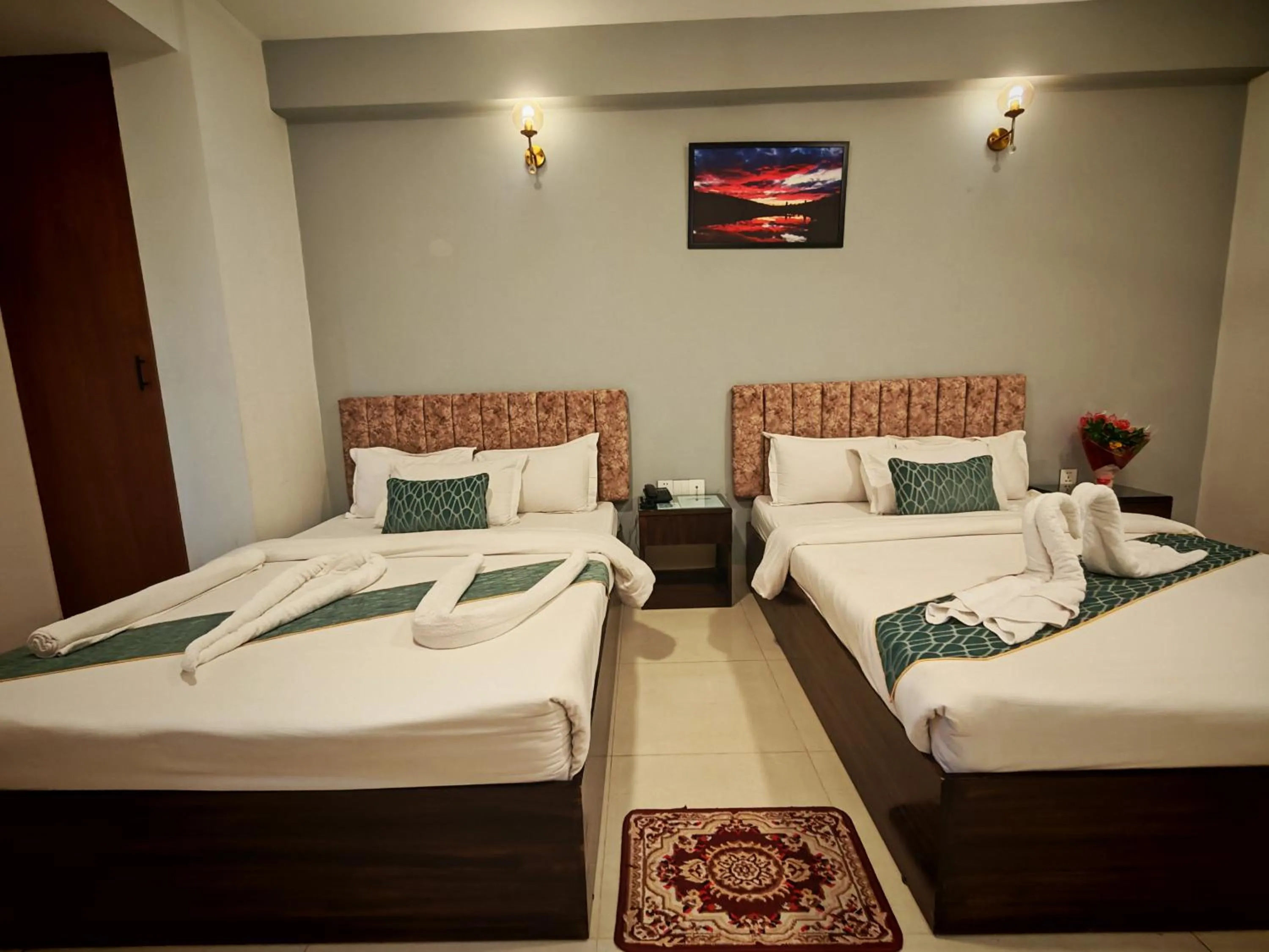 Bedroom, Bed in Sylhet Paradise Inn