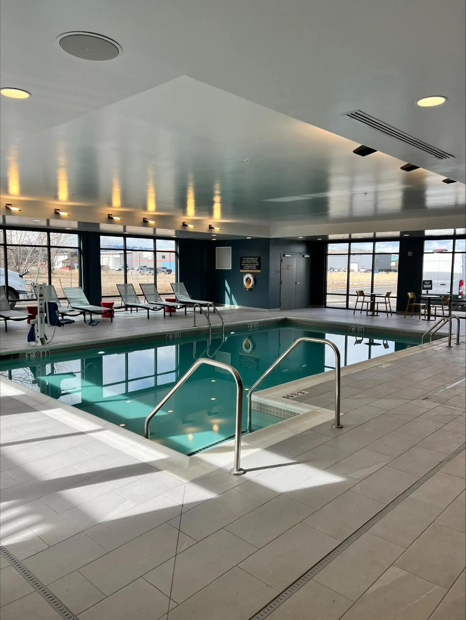 Pool view in Home2 Suites By Hilton Bozeman Four Corners Pool view in Home2 Suites By Hilton Bozeman Four Corners