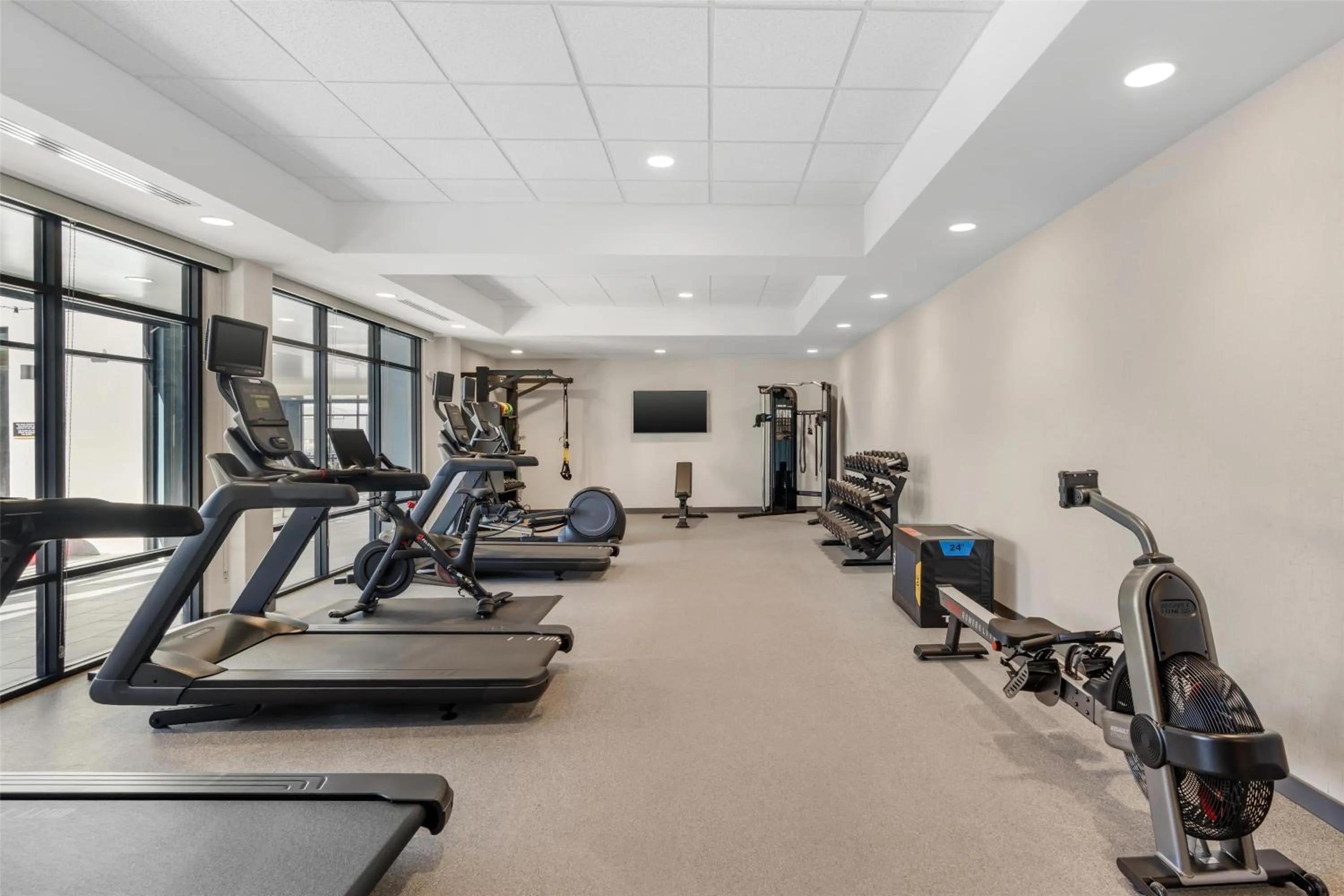 Fitness centre/facilities in Home2 Suites By Hilton Bozeman Four Corners