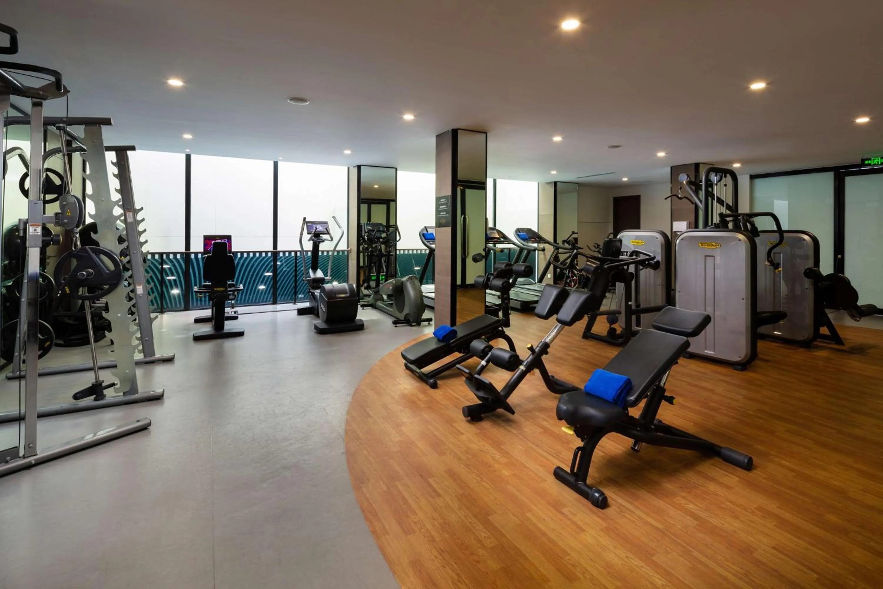 Fitness centre/facilities in Doubletree By Hilton Shanghai Hongqiao