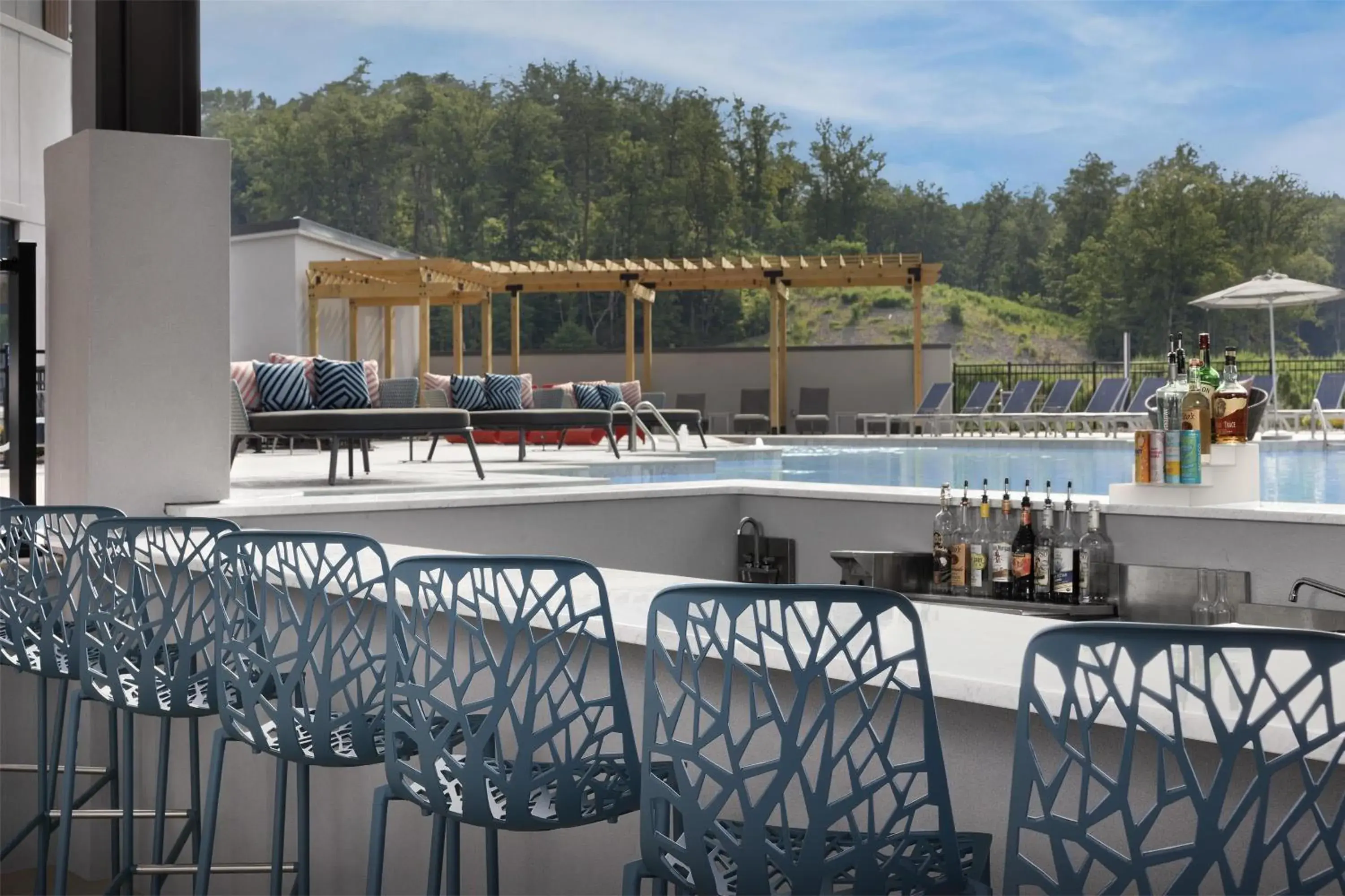 Pool view in Embassy Suites By Hilton Pigeon Forge Resort Pool view in Embassy Suites By Hilton Pigeon Forge Resort