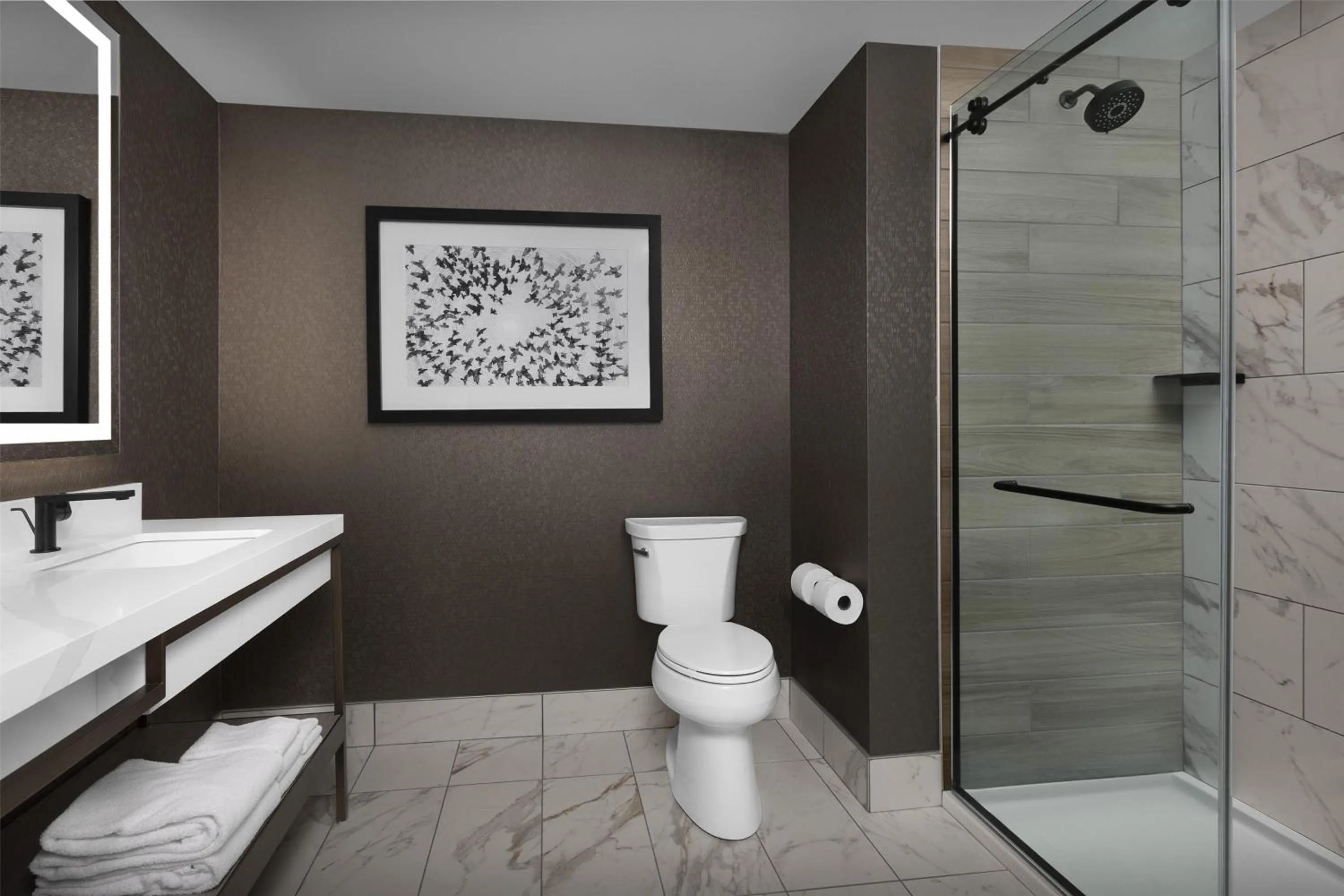 Bathroom in Embassy Suites By Hilton Pigeon Forge Resort