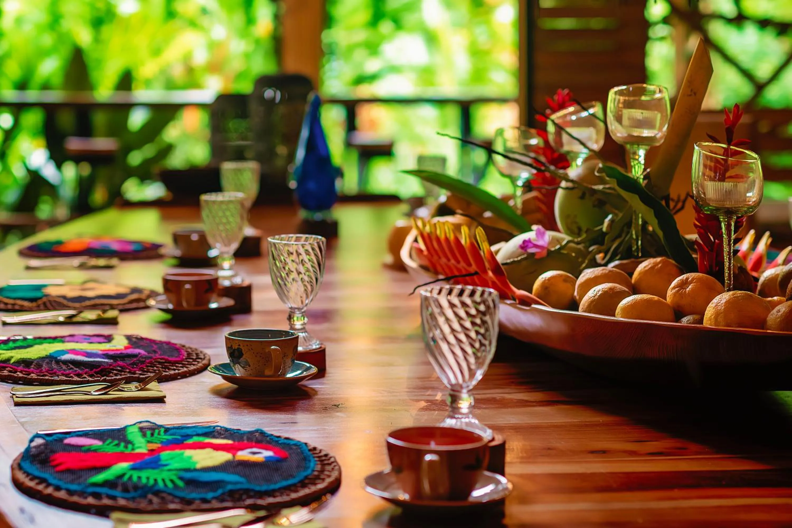 Food in Burú Nature Hotel